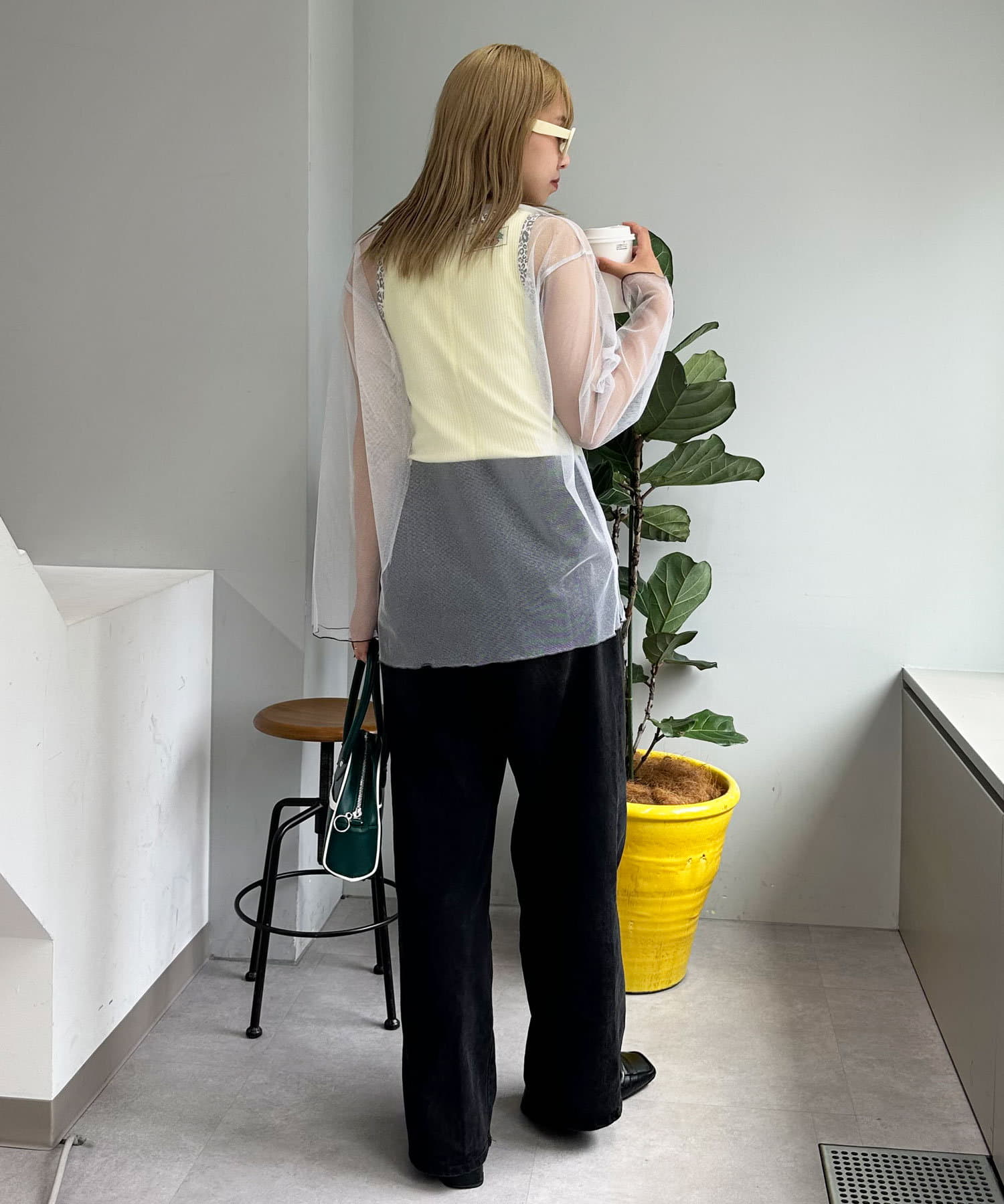 CIAOPANIC(チャオパニック) 【WEB限定】ラメクルーシアートップス