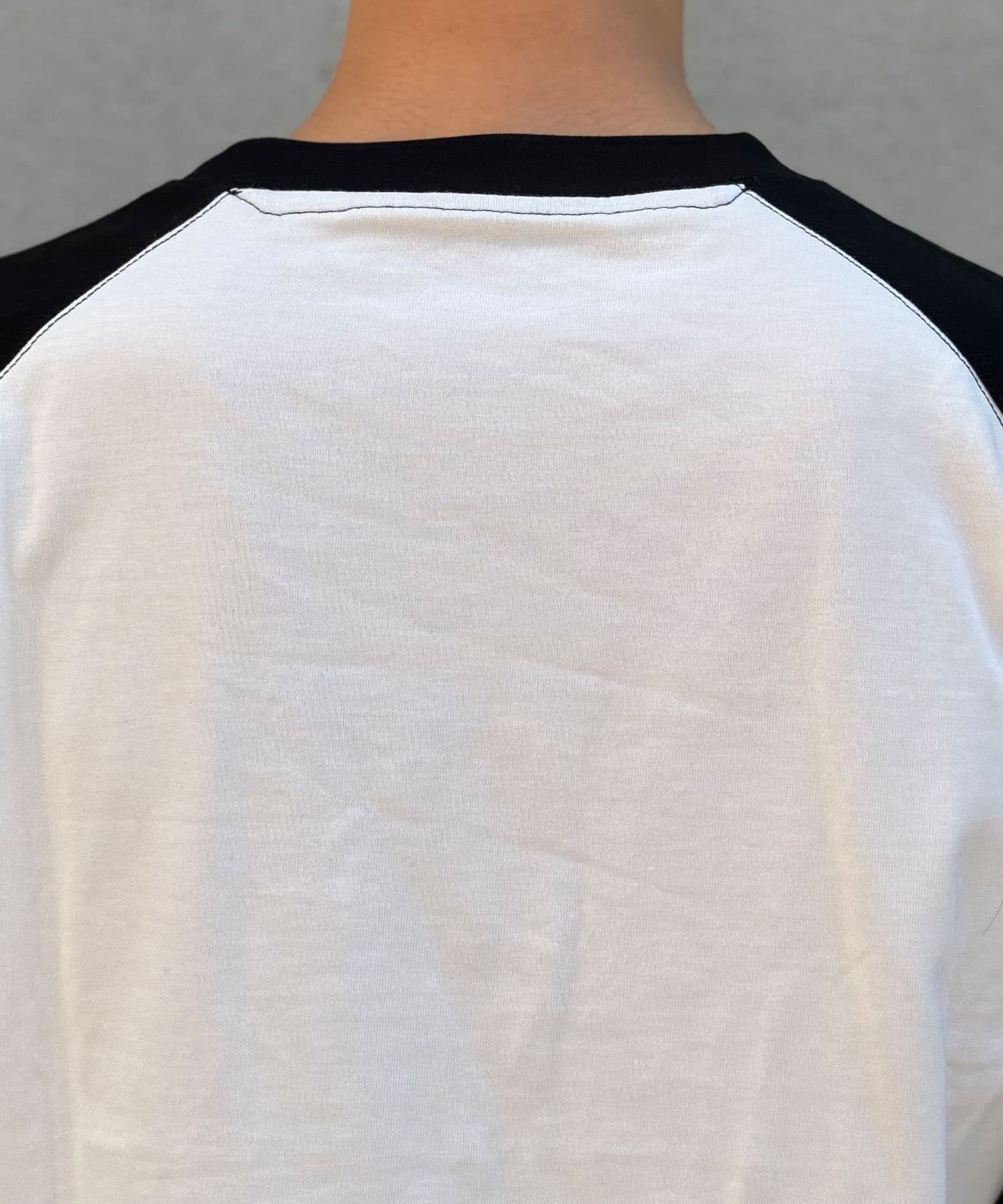 OUTLET(アウトレット) 【Ciaopanic】ホッケーグラフィックラグランTEE