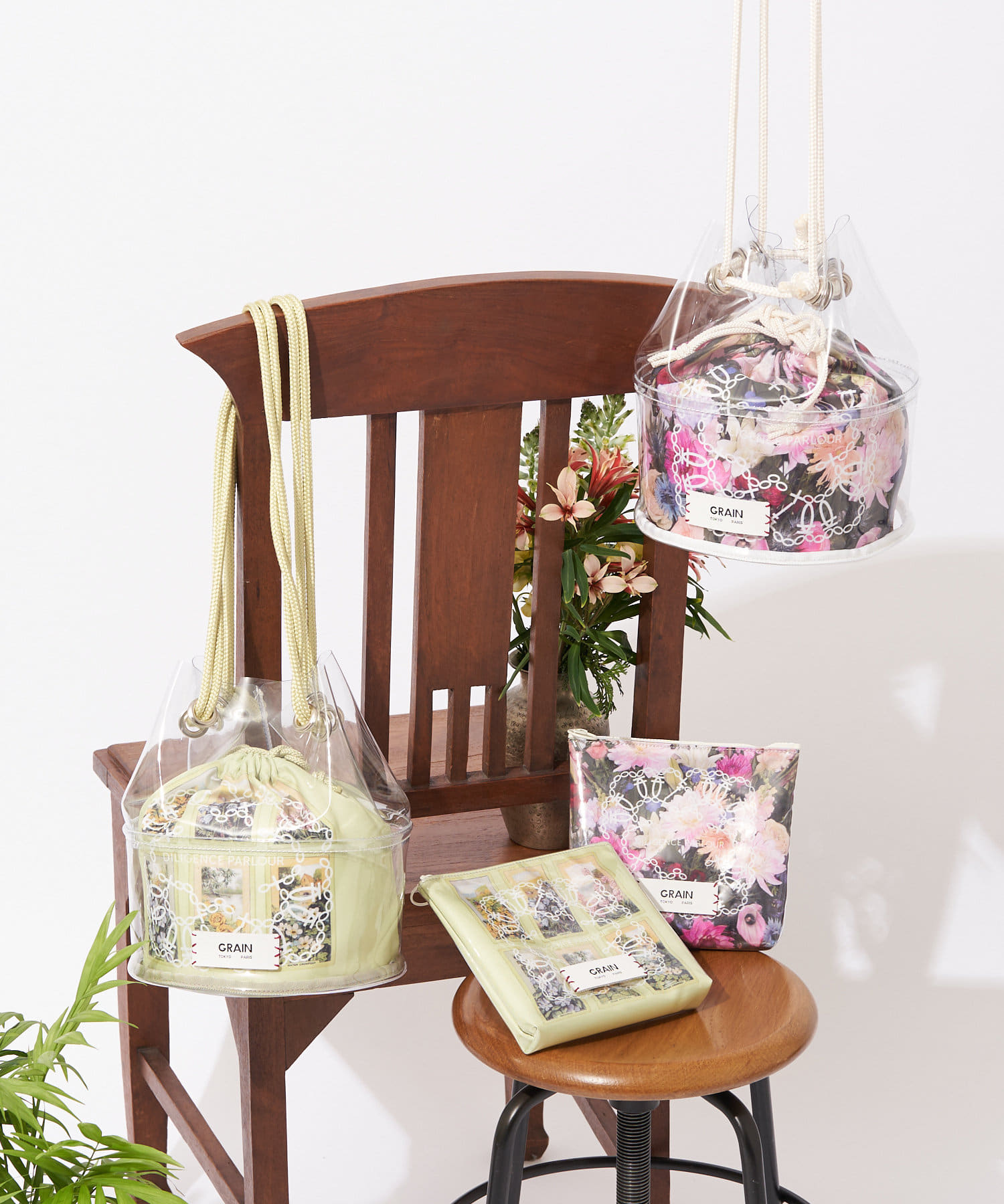 OUTLET(アウトレット) 【Ciaopanic】PVCクリアポーチ