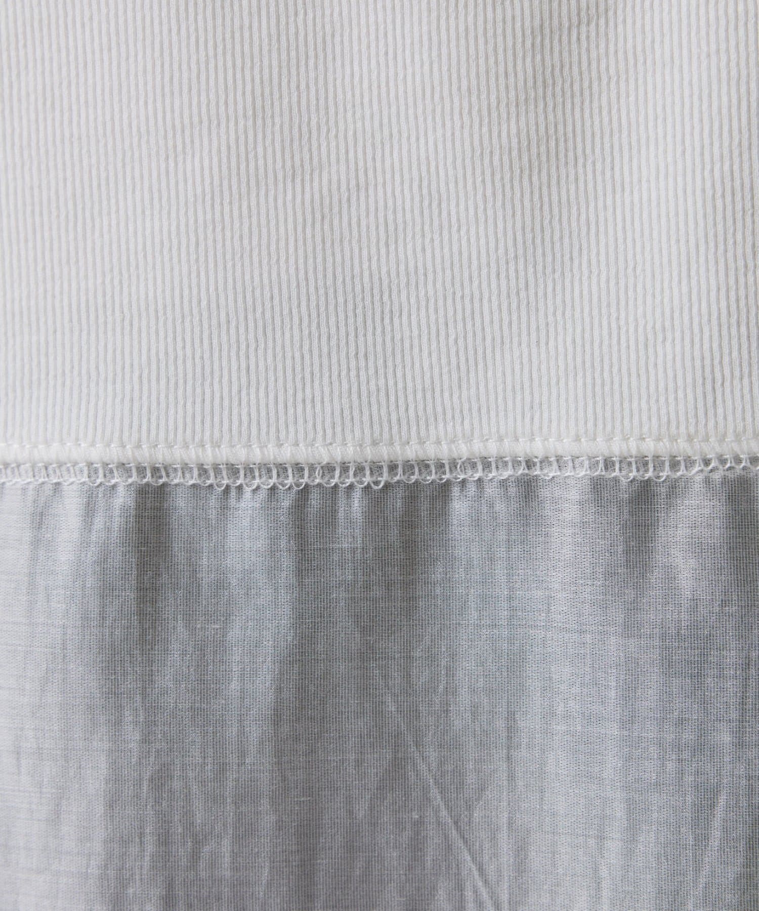 COLLAGE GALLARDAGALANTE(コラージュ ガリャルダガランテ) 【スクエアネックが登場！レイヤードに最適】 裾シアーロンT