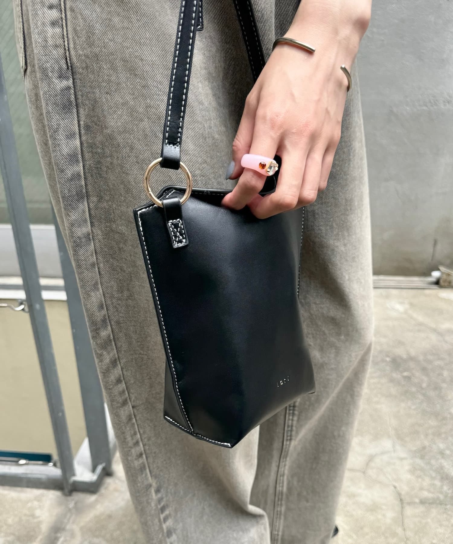 mystic(ミスティック) loti リングステッチショルダーBAG