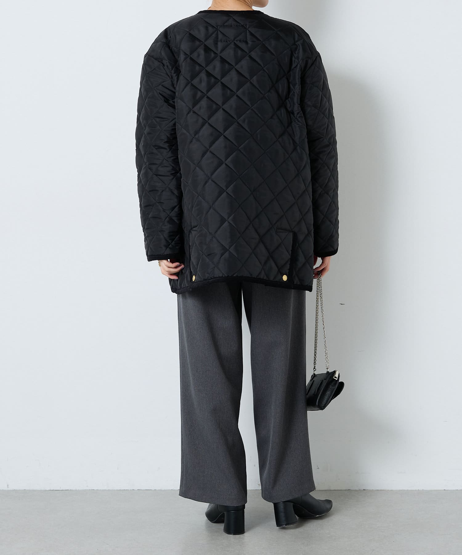 Traditional Weatherwear】Aラインキルティングコート | COLLAGE 