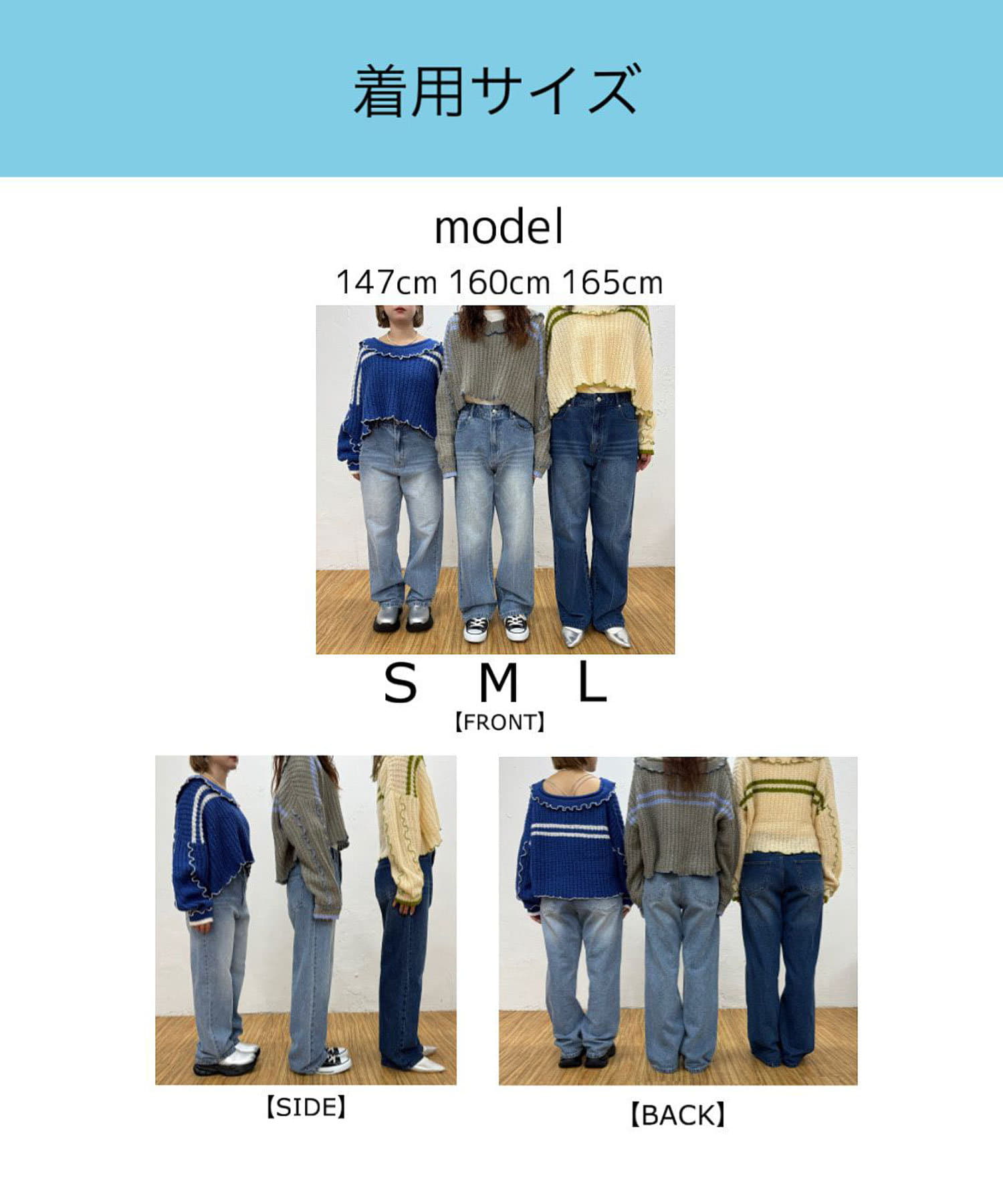 CIAOPANIC(チャオパニック) 【2024AW】【cian denim/シアンデニム】ハイライズストレートデニム