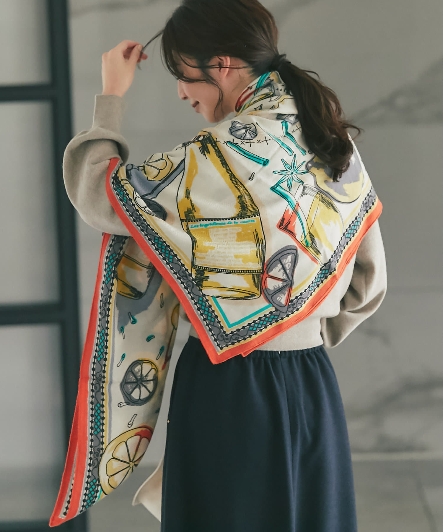 マニプリ/120ストール ホットワイン | La boutique BonBon(ラブ
