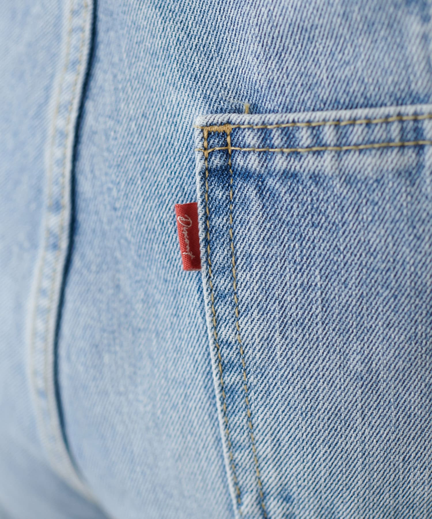 DISCOAT(ディスコート) 【低身長～高身長/6サイズ/オールシーズン◎】USコットンデニムストレートパンツ