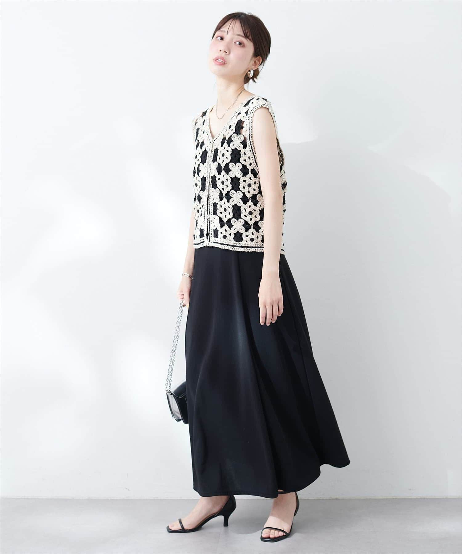 EVERY.VERY niceclaup】カギ針編みベスト | NICE CLAUP / OLIVE des