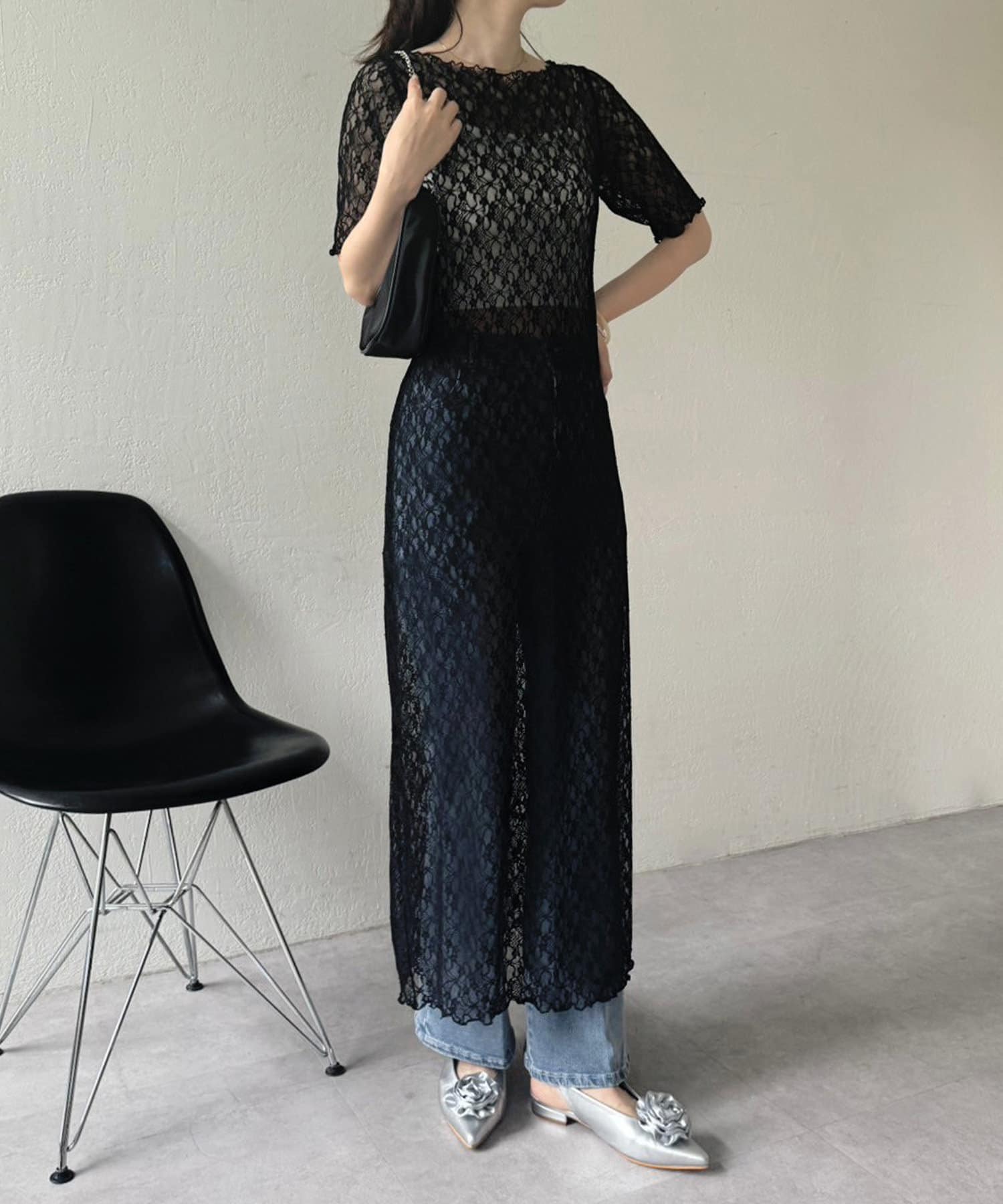 OTONA NICE】レースロングワンピース | one after another NICE CLAUP 