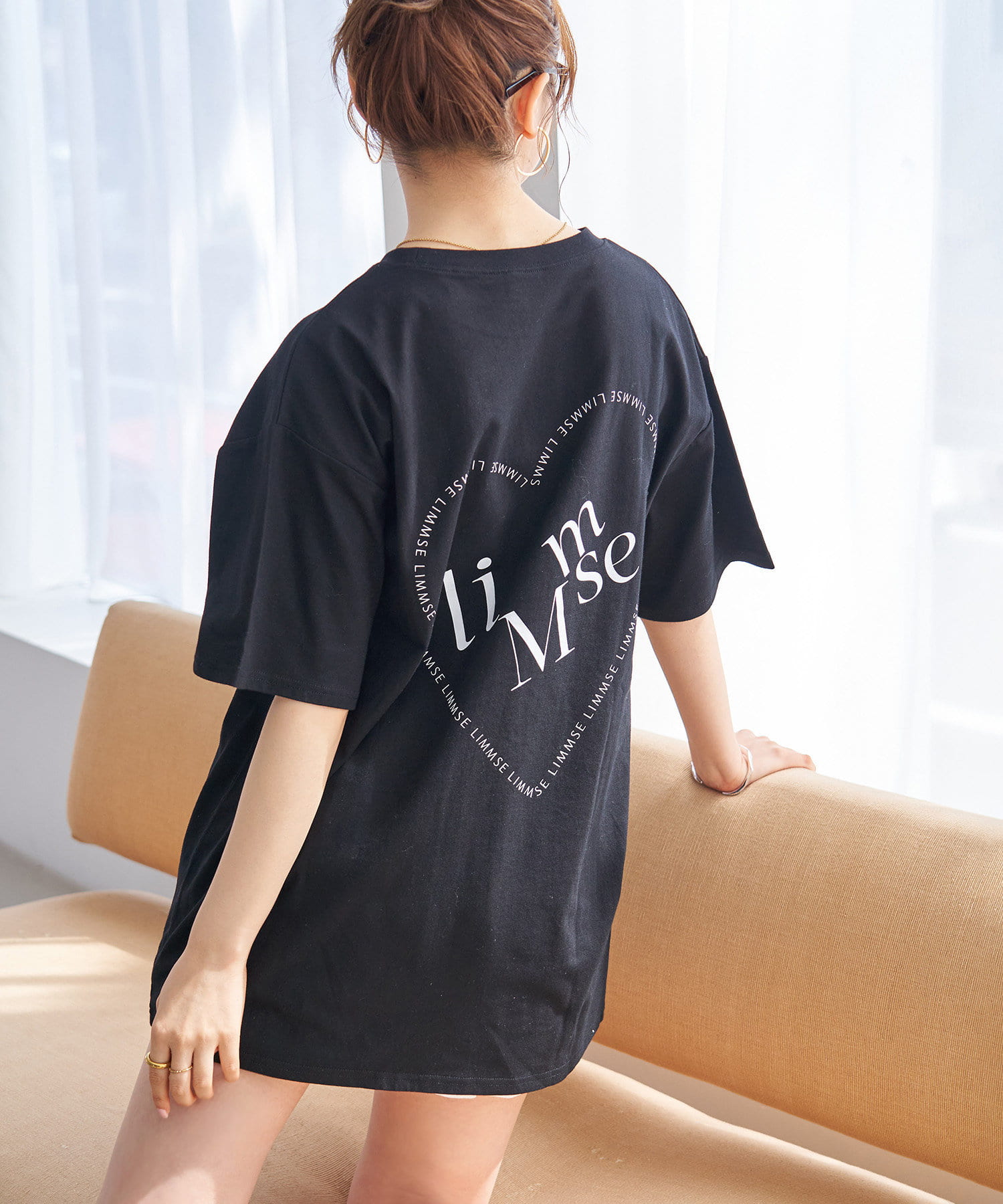 NICE CLAUP OUTLET(ナイスクラップ アウトレット) 【one after another】【LIMMSE】ロゴTシャツ/手洗い可