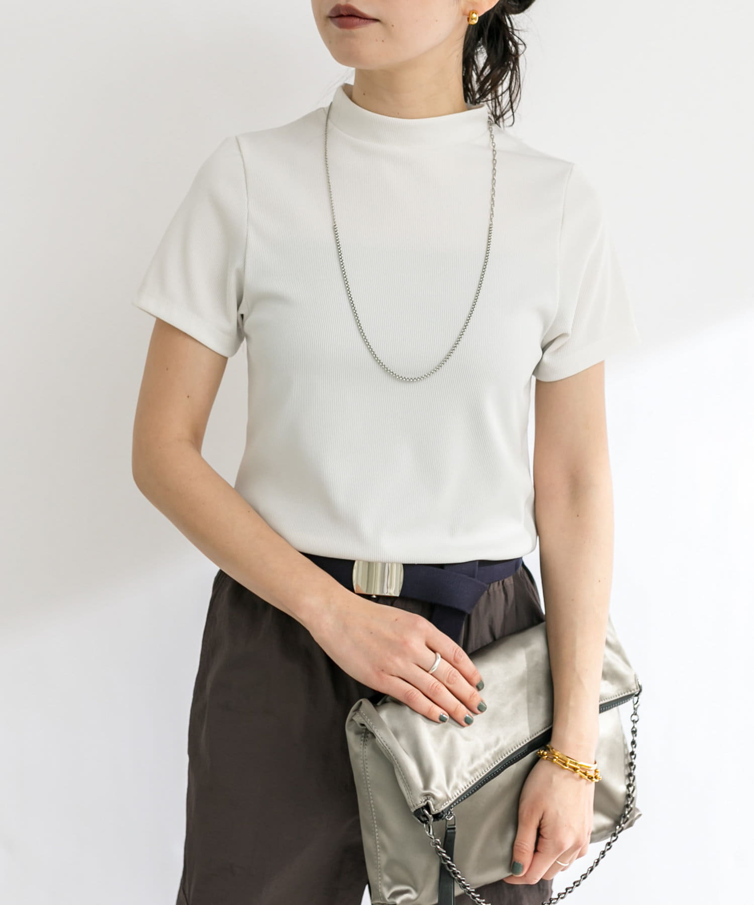 OUTLET(アウトレット) 【RIVE DROITE】【RIB trip】Tee