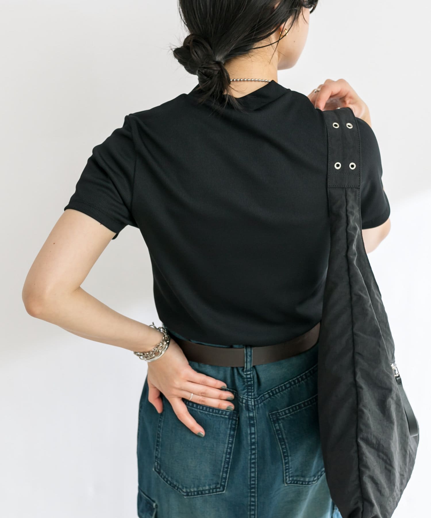 OUTLET(アウトレット) 【RIVE DROITE】【RIB trip】Tee