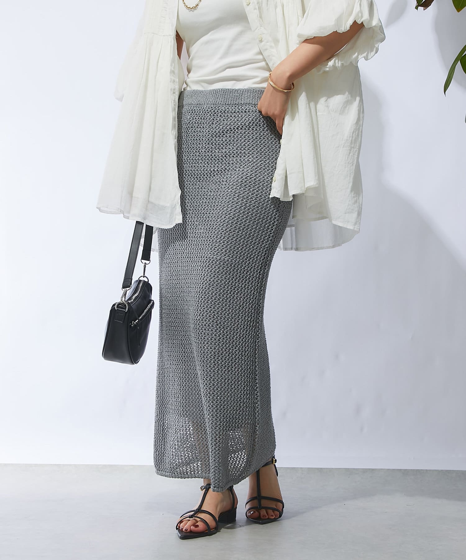 Nombre  Ｄix スカート un dix cors スカート ストレッチナロースカート : ZOZOTOWN
