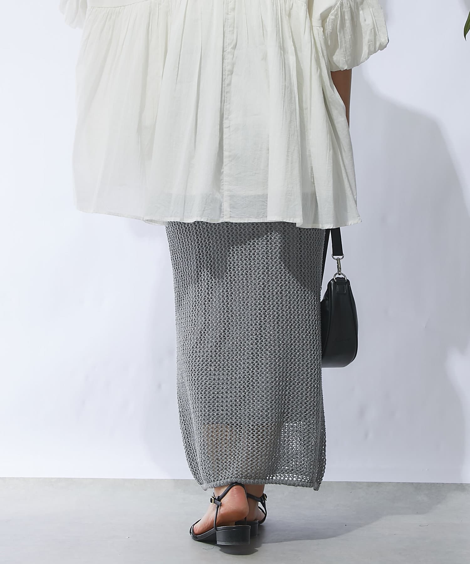 Nombre  Ｄix スカート un dix cors スカート ストレッチナロースカート : ZOZOTOWN