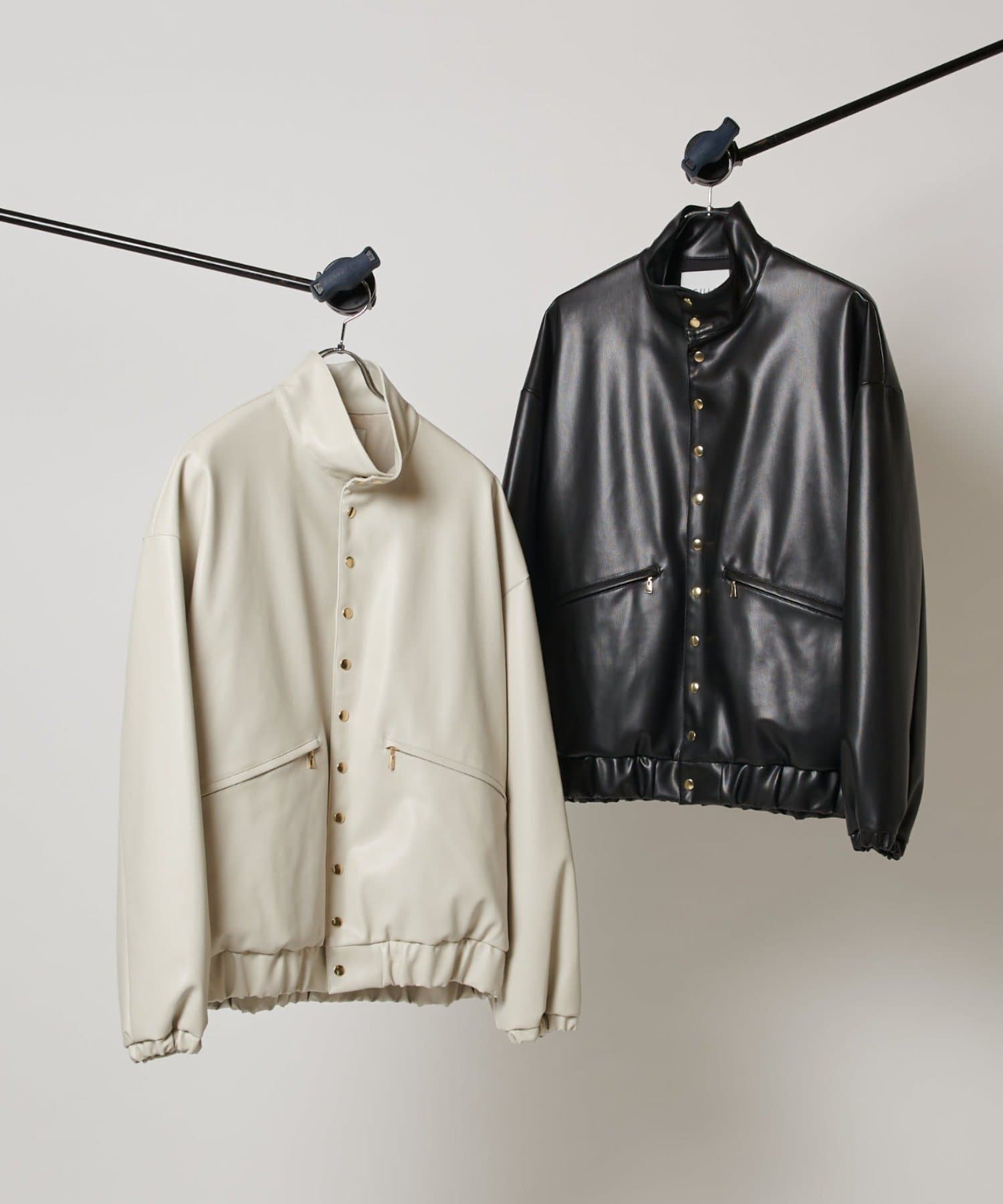 CULLNI / クル二】exclusive シンセティックレザースタンドブル