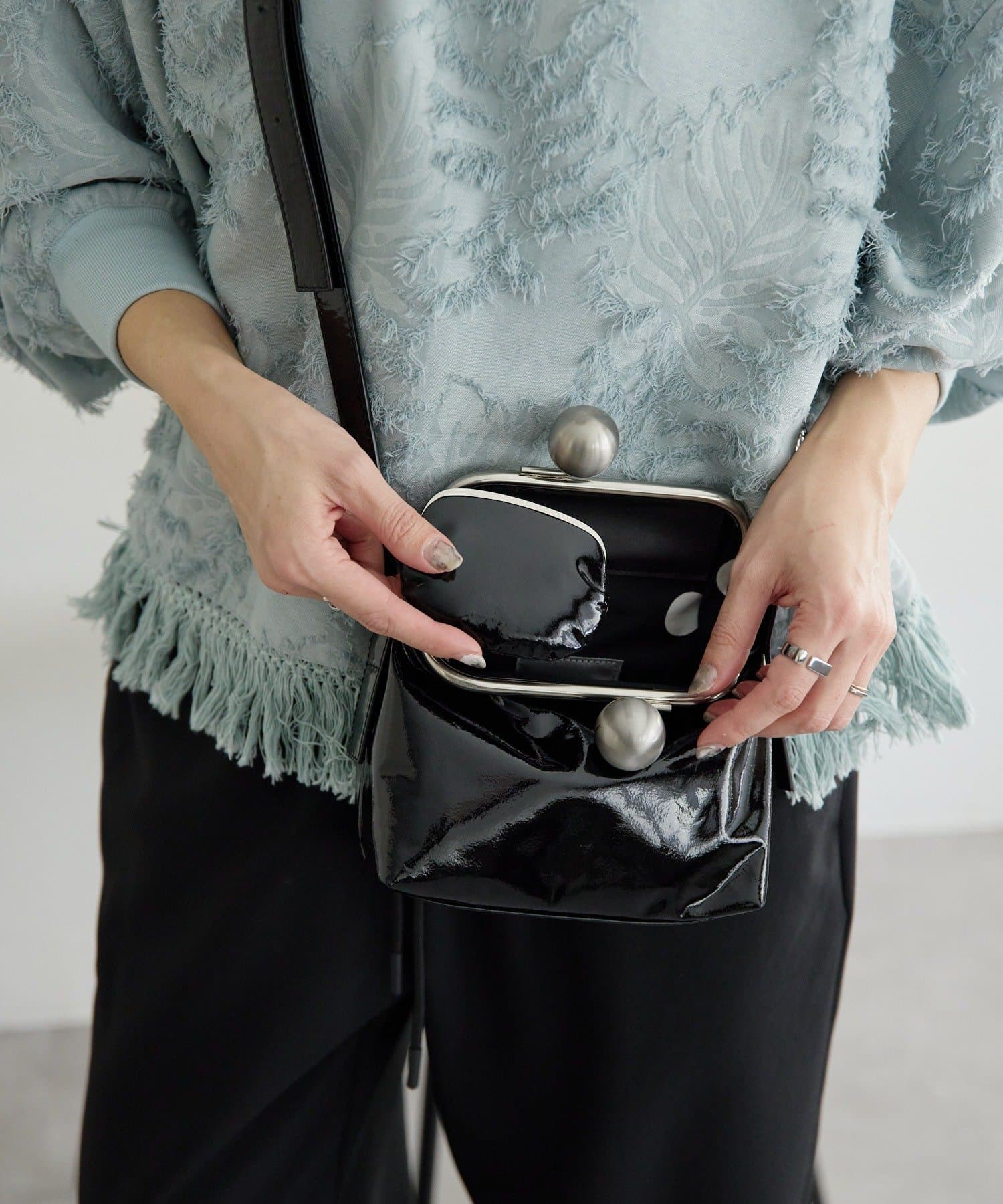 ear PAPILLONNER(イア パピヨネ) 【kawa-kawa(カワカワ)】SNSで人気！/コインケース/アクセサリーケース/本革/NO1314 coin case