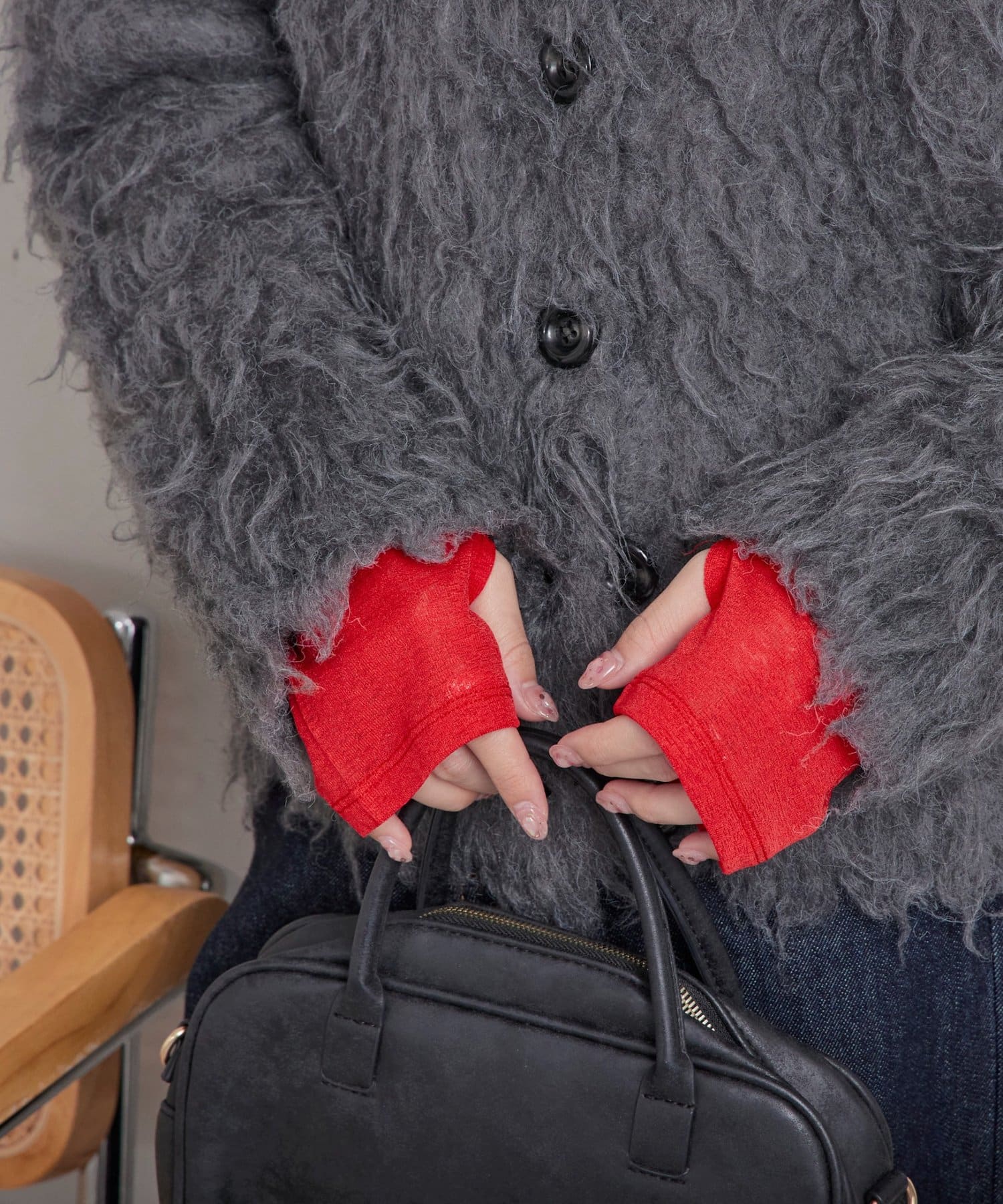 DISCOAT(ディスコート) 【新色追加!/万能インナー】シアープルオーバー　《WEB限定カラーあり》