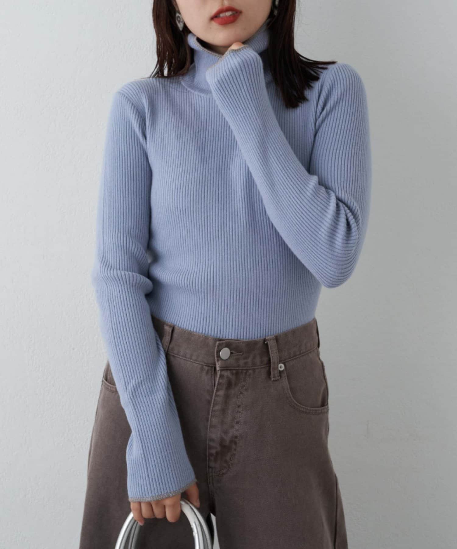 3点コーデセット売り✨　セシルマクビー　Heather　テチチ　ロペピクニック ◇12色展開◇アンチピリング配色ステッチタートル | CIAOPANIC