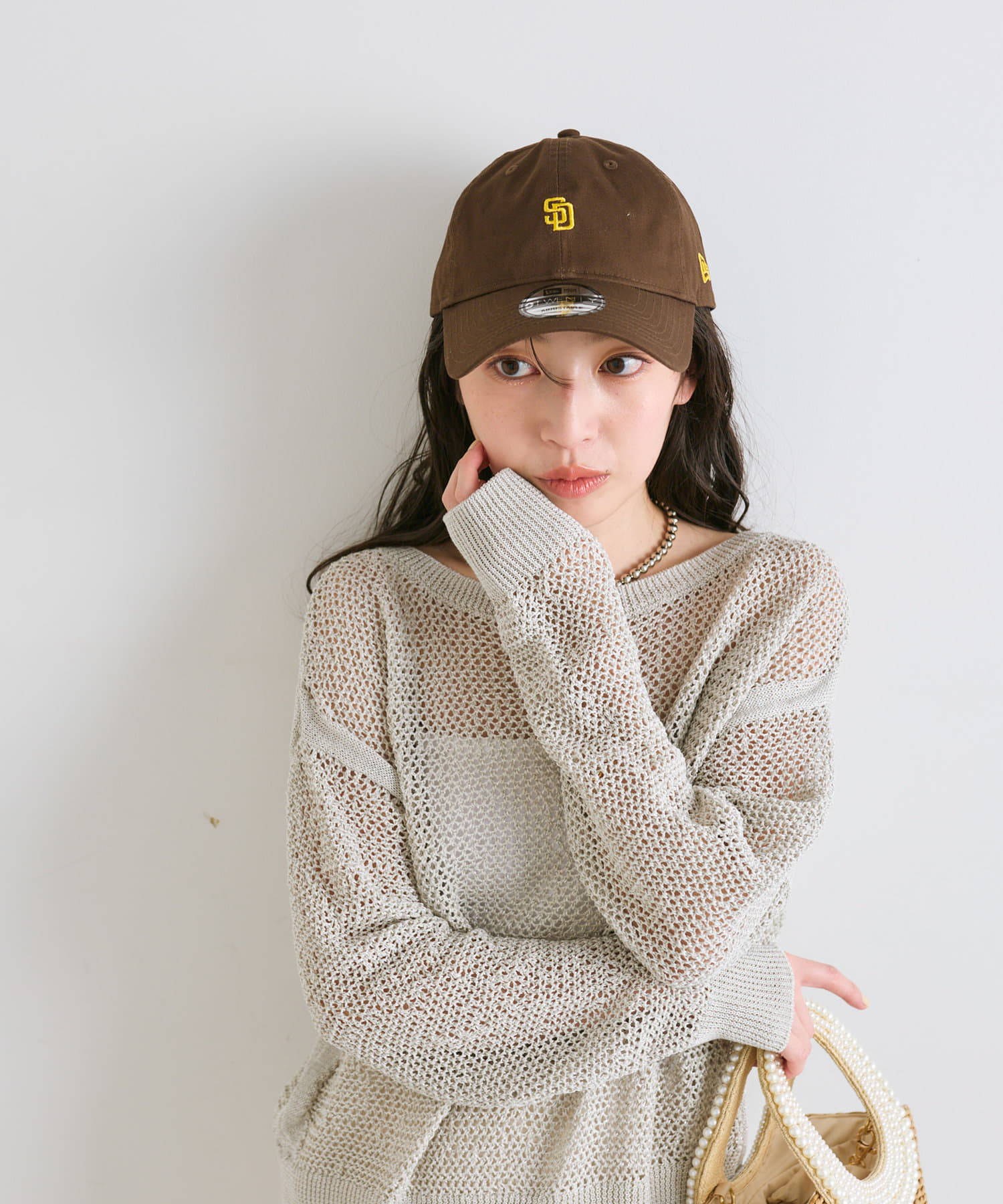 ニューエラ】MINI LOGO サンディエゴ・パドレス ウォルナット