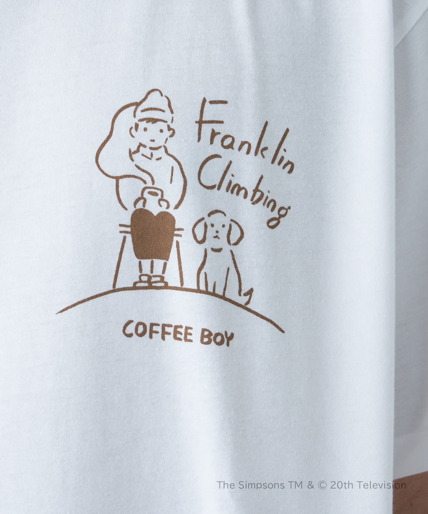 CIAOPANIC TYPY(チャオパニックティピー) 【Franklin Climbing】×【COFFEE BOY】半袖プリントTee / WEB限定