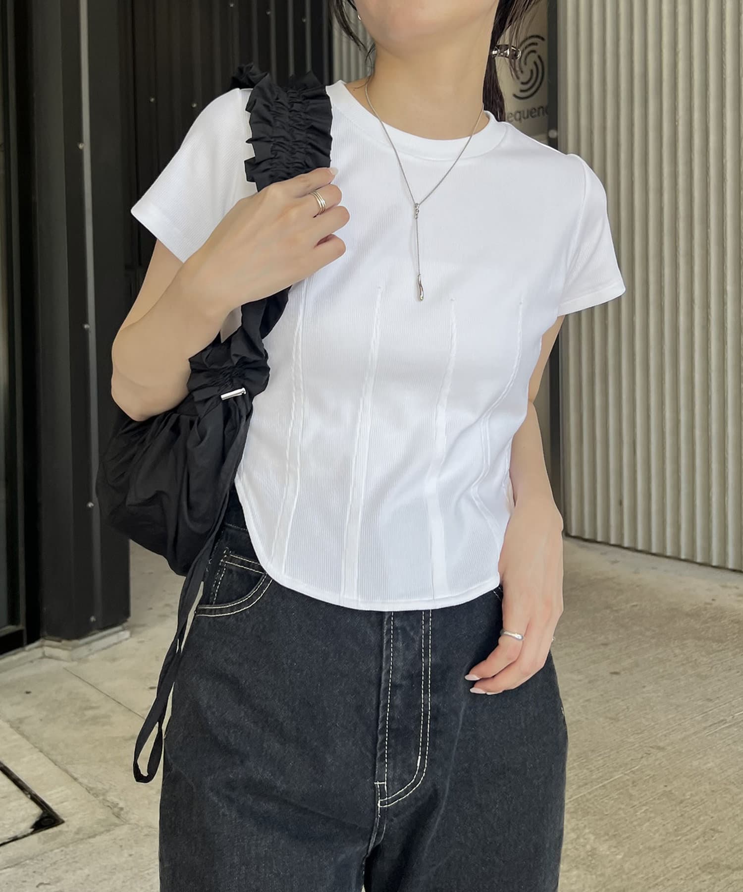 コルセットTシャツ | CAPRICIEUX LE'MAGE(カプリシュレマージュ