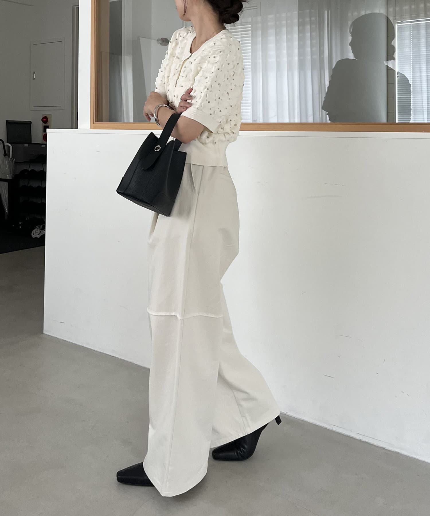 切替ワイドパンツ | CAPRICIEUX LE 