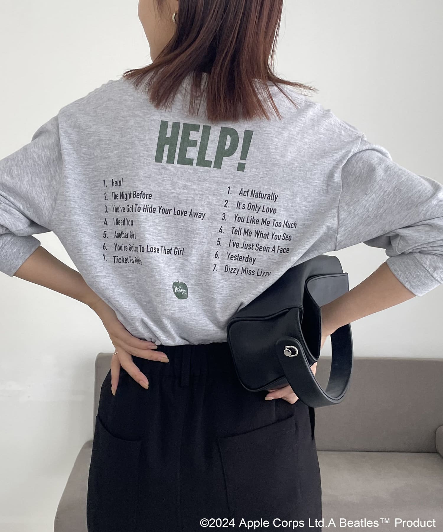 CAPRICIEUX LE'MAGE｜<GOOD ROCK SPEED>BEATLES HELP Tシャツ