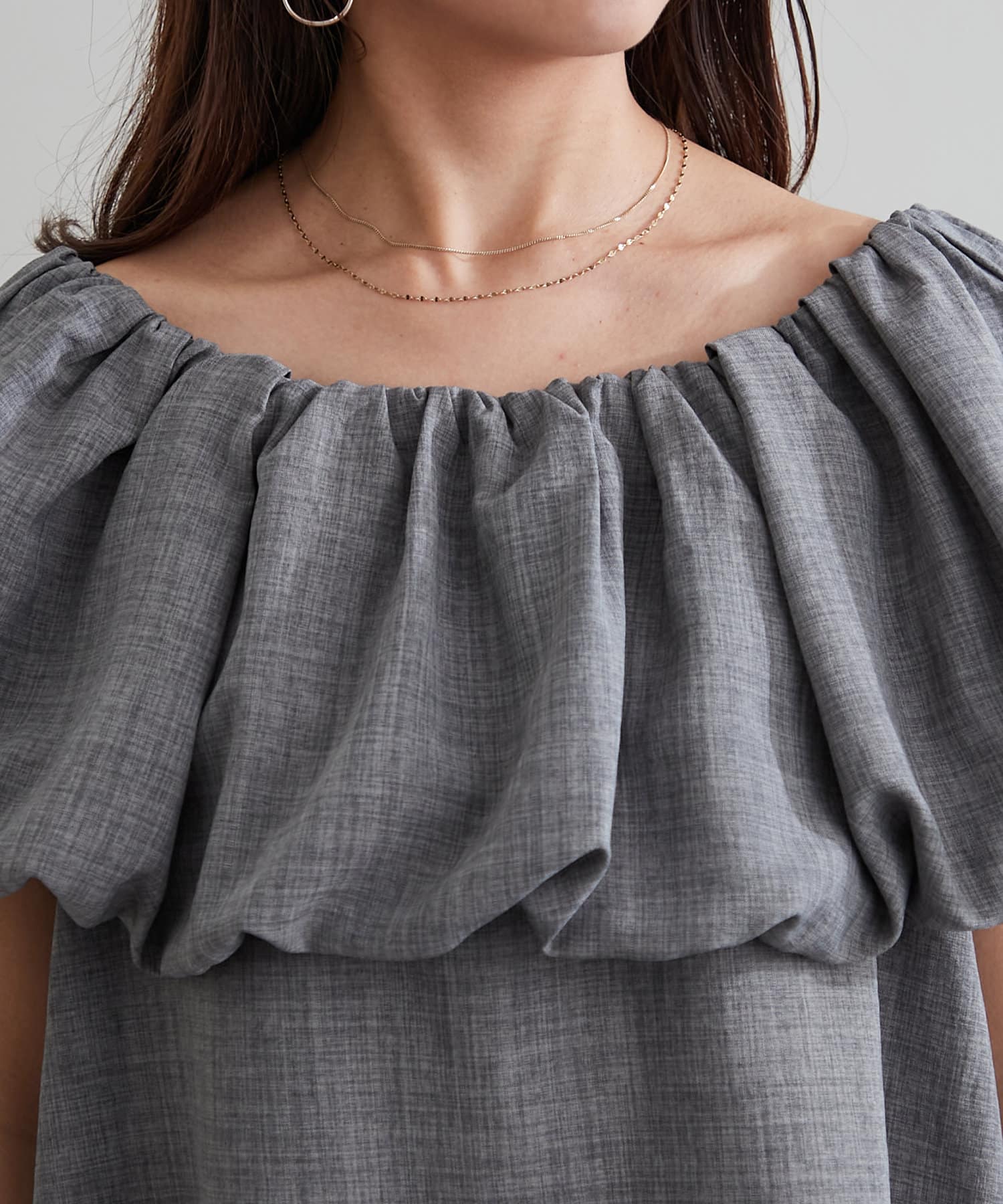 Remind me and forever(リマインドミーアンドフォーエバー) ２ＷＡＹバルーンデザインブラウス