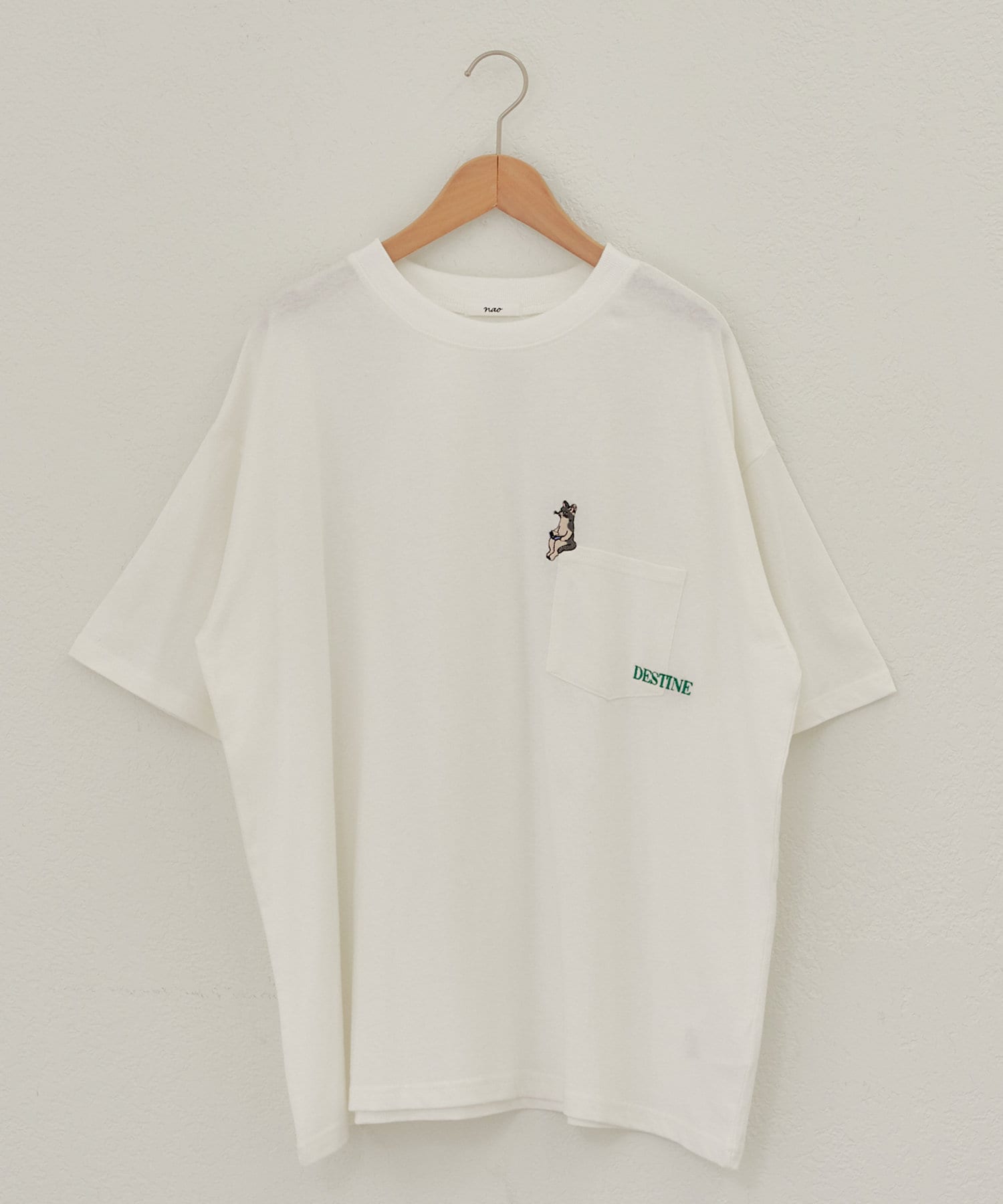 Remind me and forever(リマインドミーアンドフォーエバー) 【nao】フチ猫Tシャツ