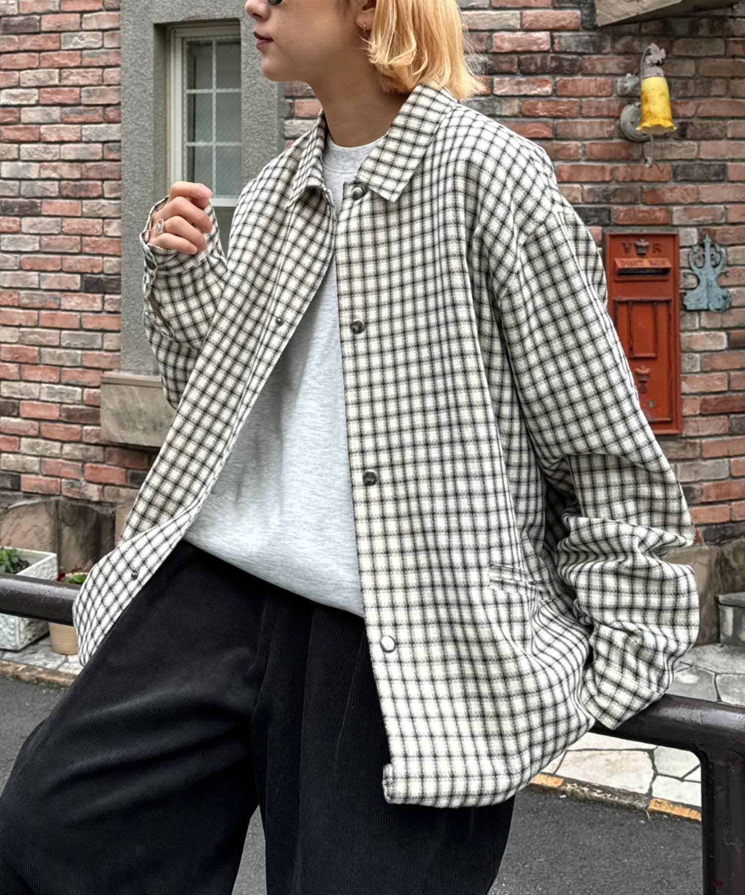 MENS ITEM】チェック柄コーチジャケット | CIAOPANIC TYPY(チャオパニックティピー)レディース | PAL  CLOSET(パルクローゼット) - パルグループ公式ファッション通販サイト