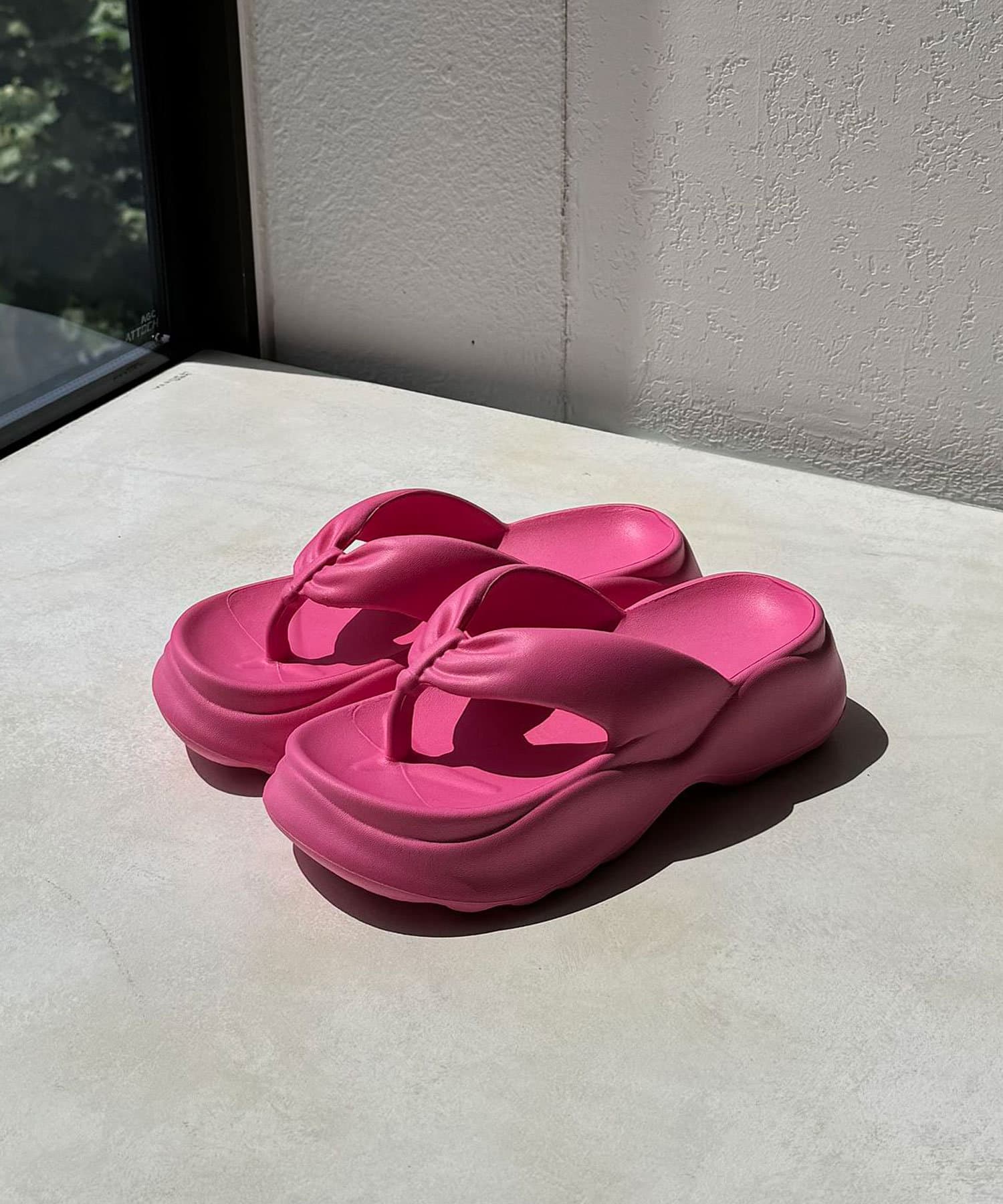 CIAOPANIC(チャオパニック) 厚底トングサンダル