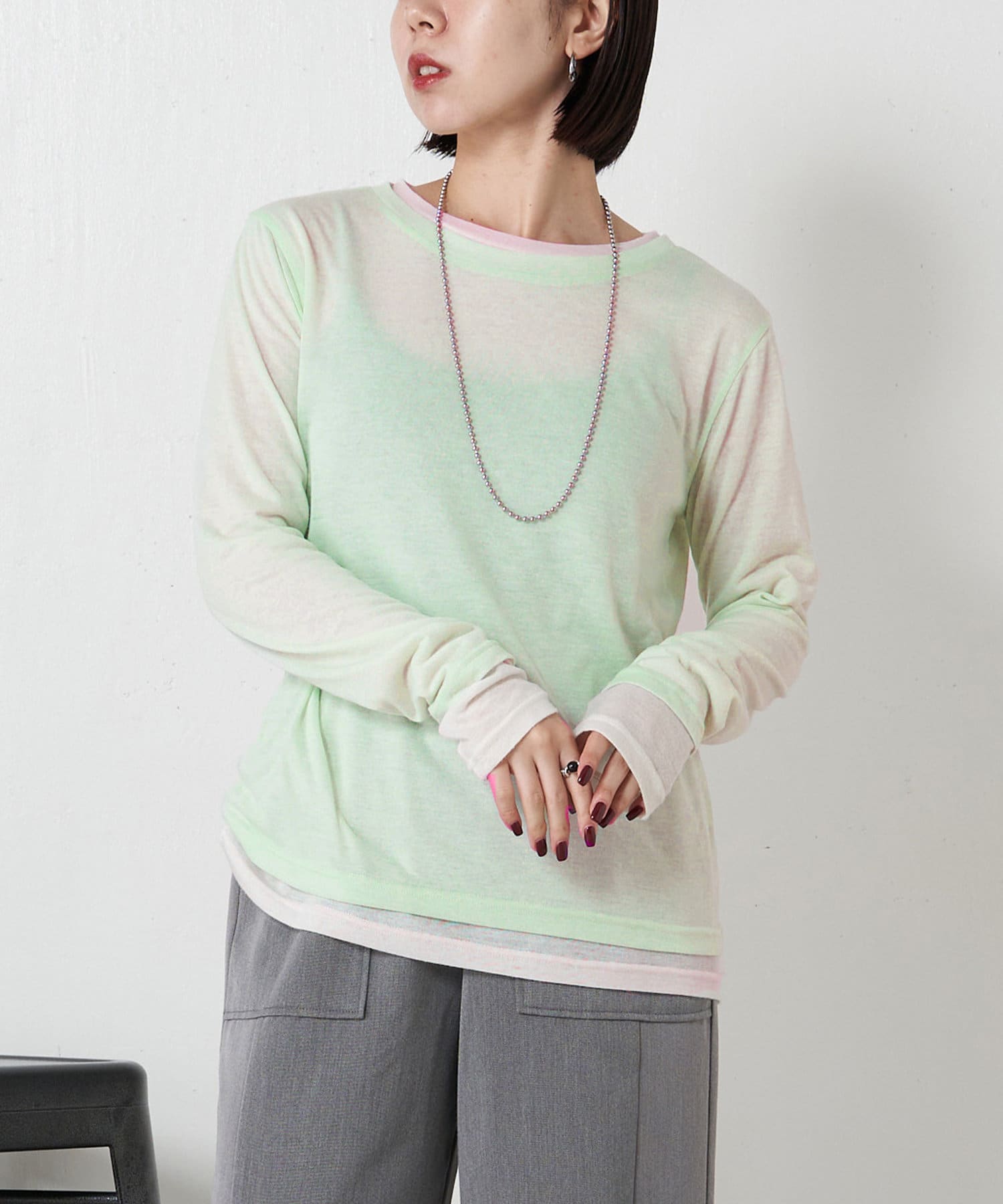 Jena　espace merveilleux(ジェナ　エスパスメルヴェイユ) 【ぴらこカラー登場】2セットシアーロンT