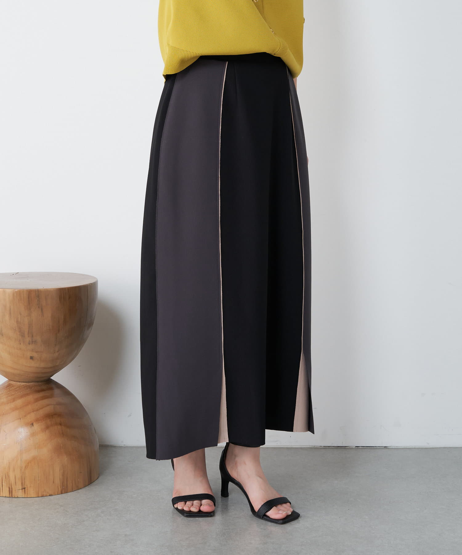 バイカラーボンディングスカート | Jena espace merveilleux(ジェナ