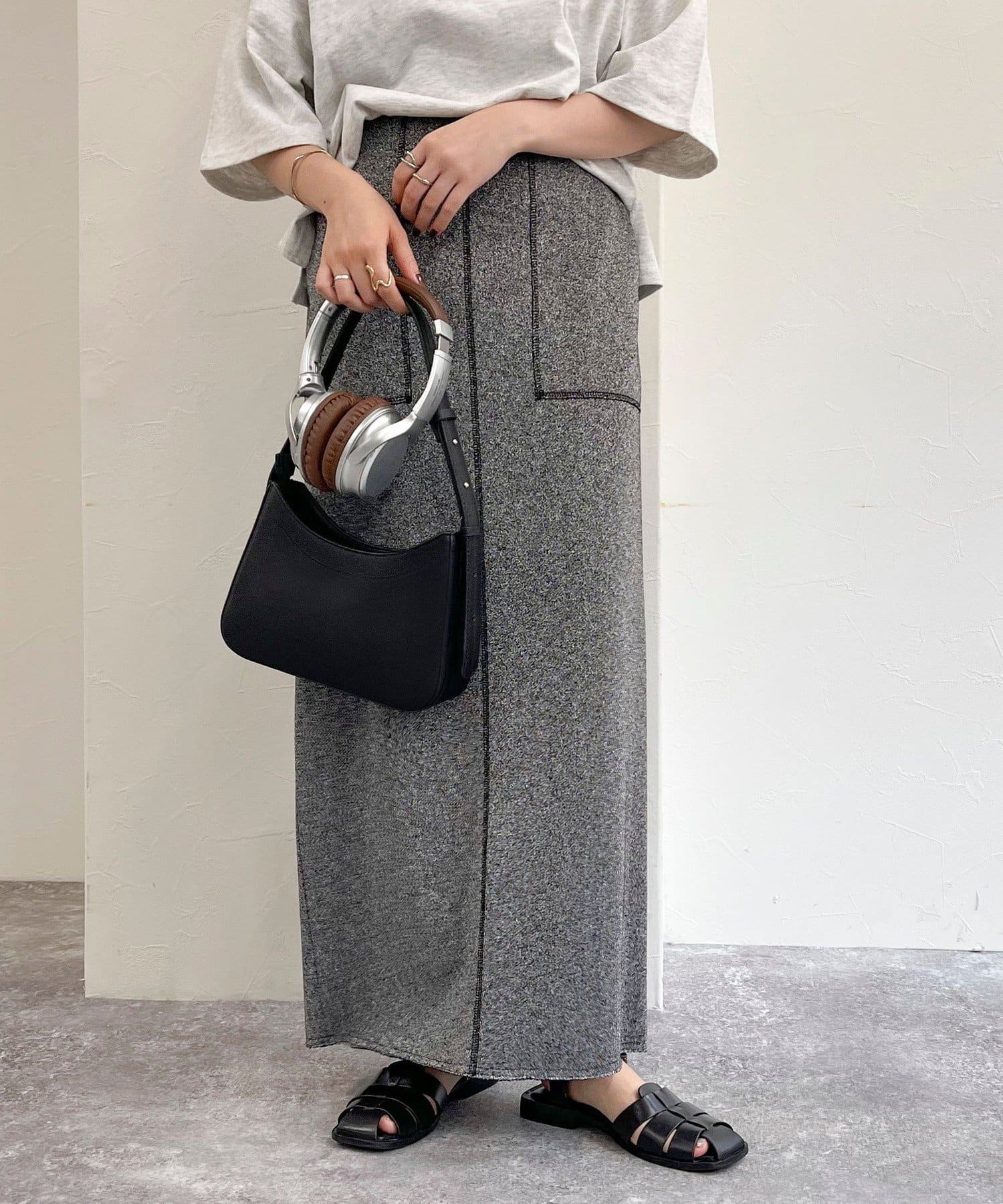 【新品】Mal.レレレさん　クロシェ　裏起毛タイトスカート CLOCHE 】裏起毛スカート | valance 福井｜レディース セレクト
