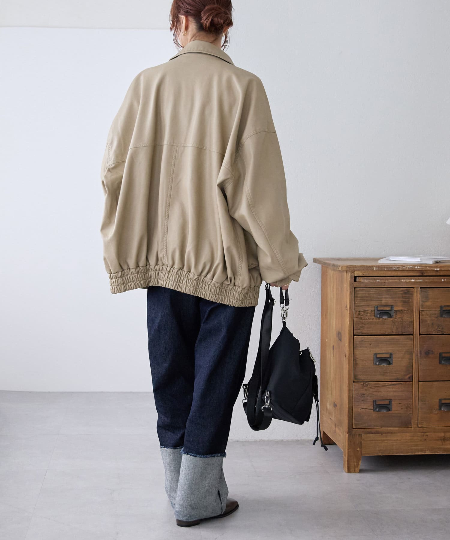 DISCOAT(ディスコート) 【ユニセックス/新色追加】エイジングA2ブルゾン