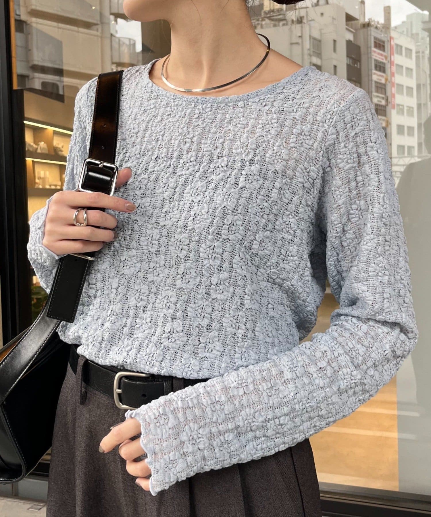 バッカ　新品　フラワージャガードストレッチタンクトップ フラワージャガード ストレッチタンクトップ（BACCA）｜ルミネの