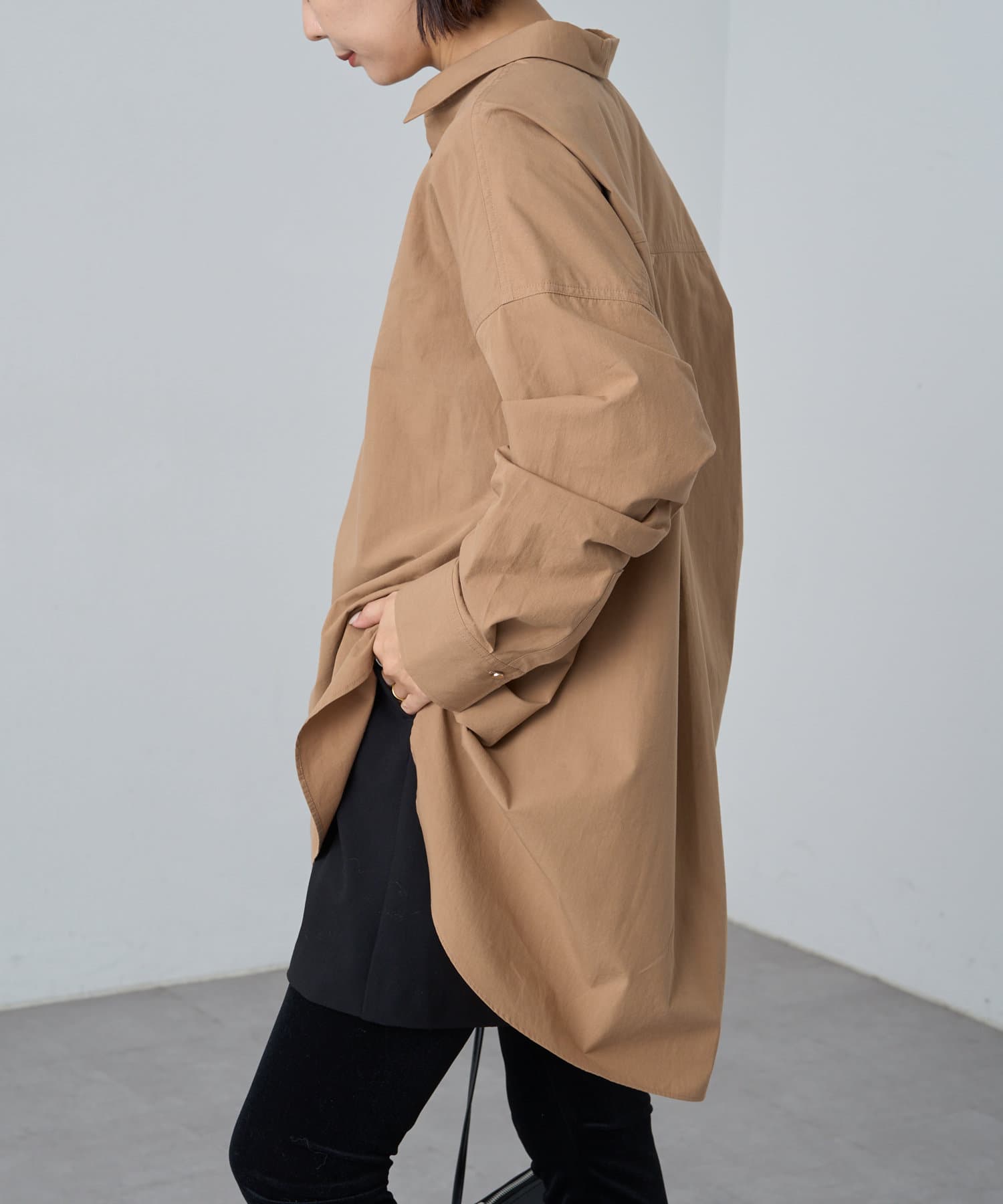 「高評価！」注目のレビュ 2WAYカシュクールビッグシャツ | Omekashi(オメカシ)レディース トップス