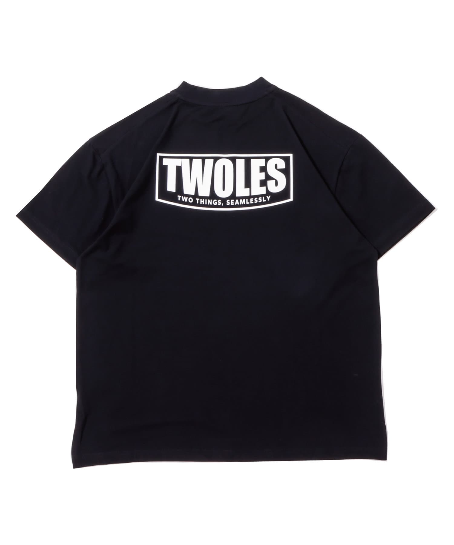 twoles(トゥレス) レディース カノコモックネックT ブラック