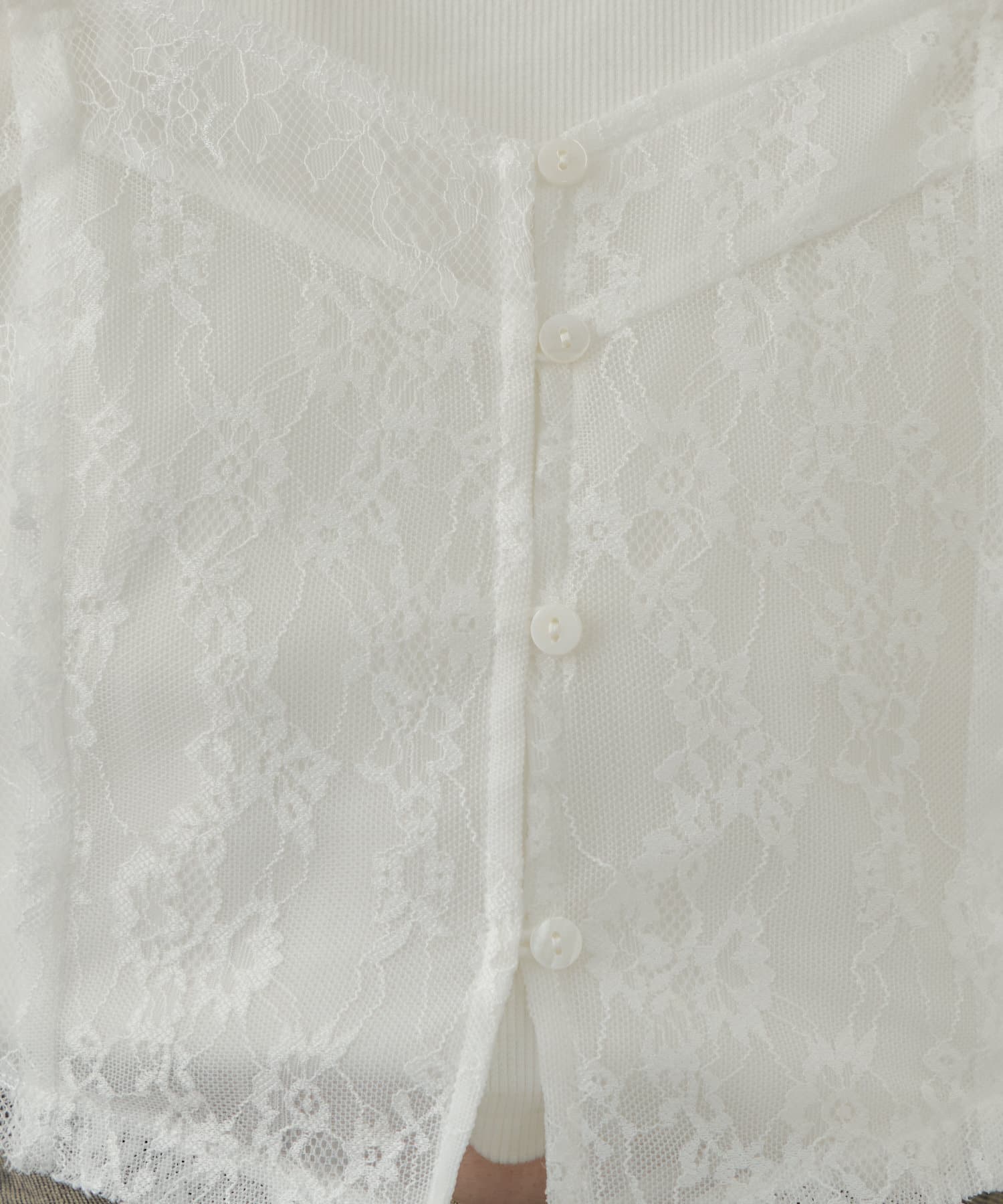 OUTLET(アウトレット) 【Chico】コンパクトランジェリーデザインキャミ