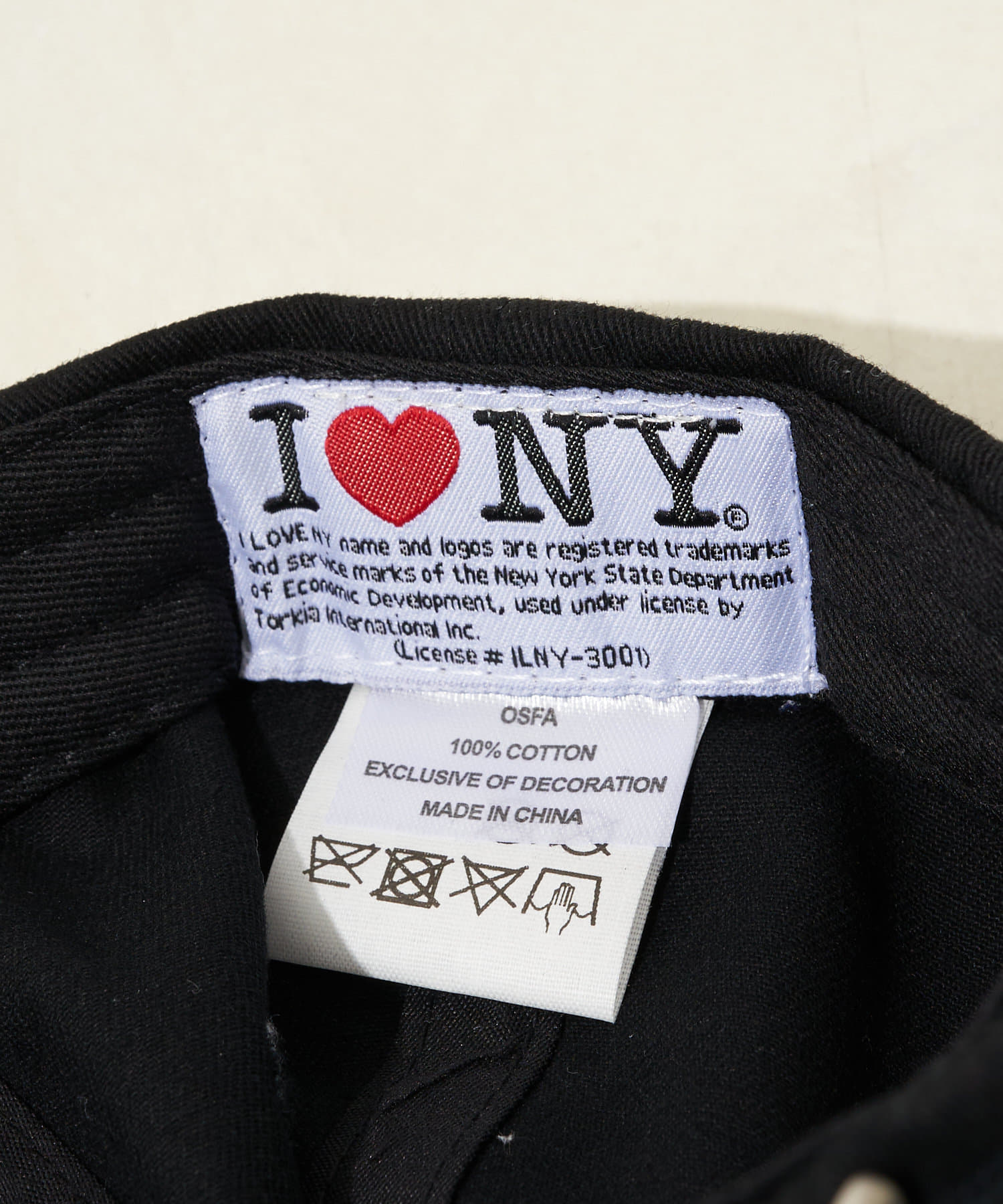 CIAOPANIC(チャオパニック) 【THRIFTY LOOK/スリフティールック】 I LOVE NY CAP