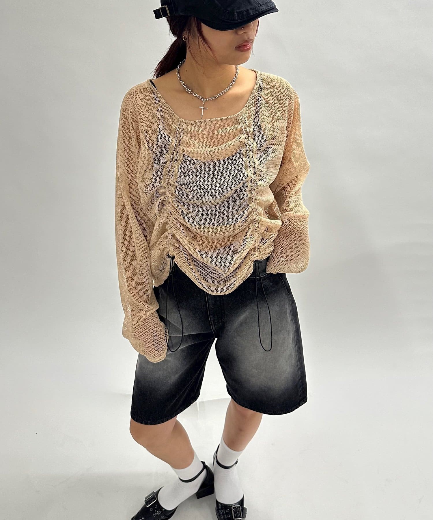 コードデザインニットソートップス | WHO'S WHO gallery