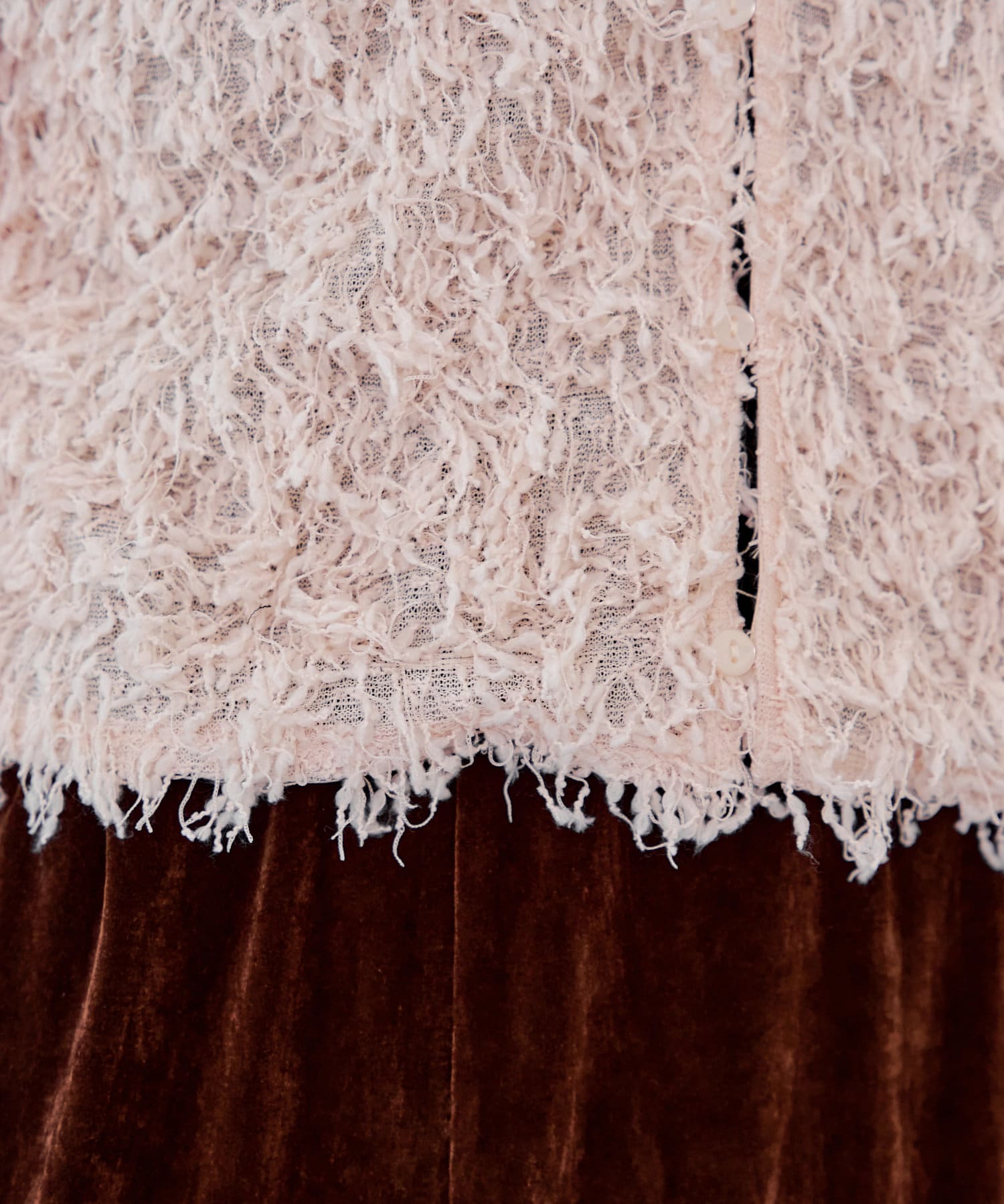 Kastane(カスタネ) 【新色追加/前後2WAY】ファーショートベスト