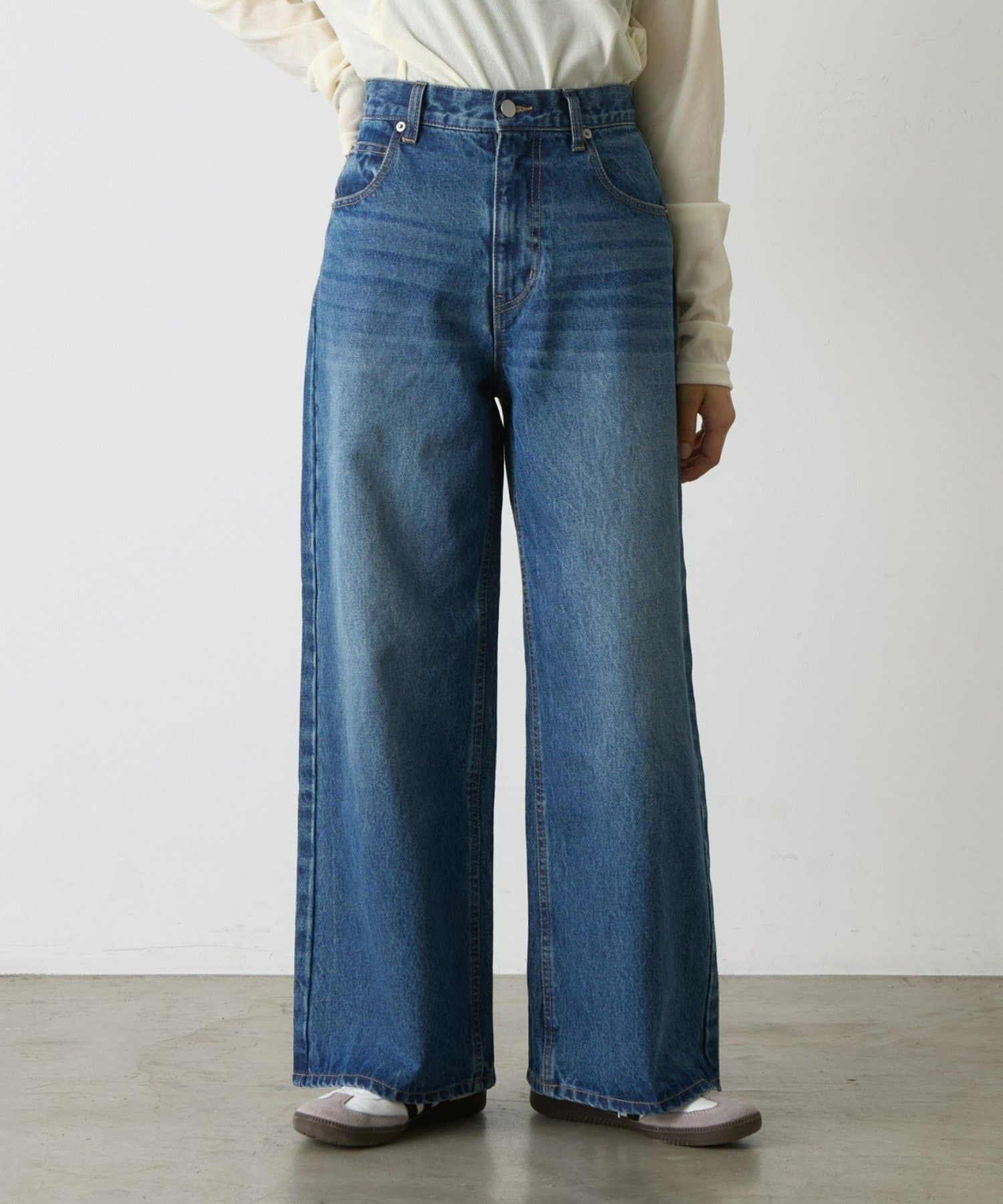 CIAOPANIC TYPY(チャオパニックティピー) レディース 【EVERY DENIM】【Monday】baggy denim ブルー