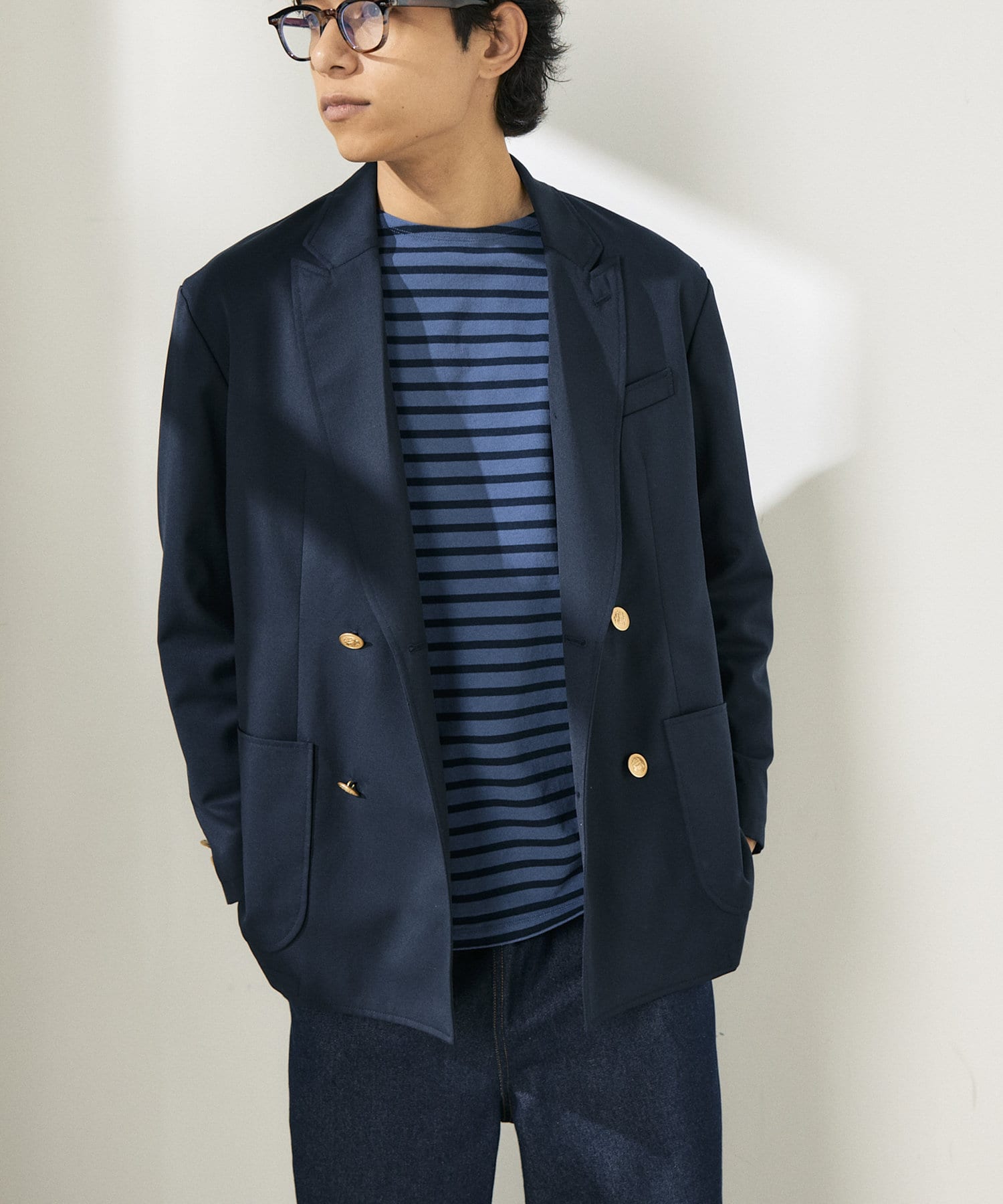 GLOSTER】NAVY BLAZER ブレザー 紺ブレ 金ボタン ダブル | FREDY & GLOSTER(フレディ アンド  グロスター)レディース | PAL CLOSET(パルクローゼット) - パルグループ公式ファッション通販サイト