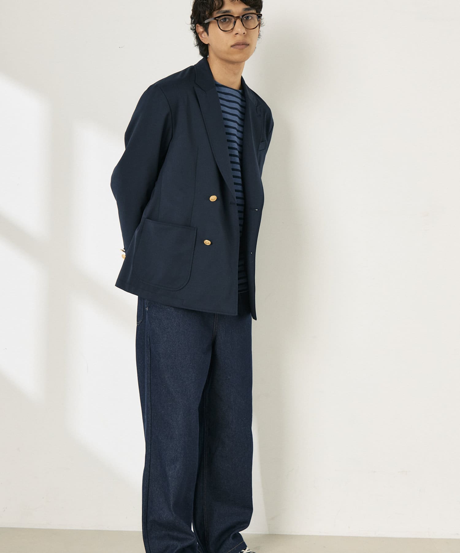 GLOSTER】NAVY BLAZER ブレザー 紺ブレ 金ボタン ダブル | FREDY & GLOSTER(フレディ アンド  グロスター)レディース | PAL CLOSET(パルクローゼット) - パルグループ公式ファッション通販サイト