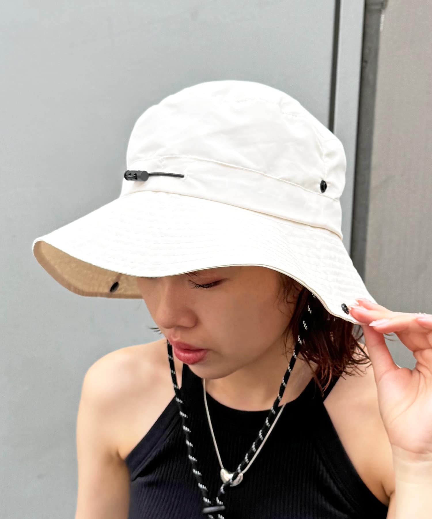 Lattice(ラティス) コンパクトサファリハット