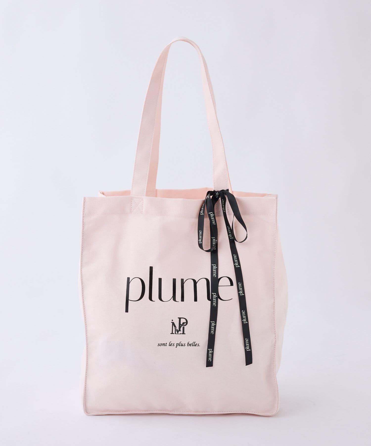 one after another NICE CLAUP(ワンアフターアナザー ナイスクラップ) 【plume】ロゴトートバッグ/A4サイズ◎