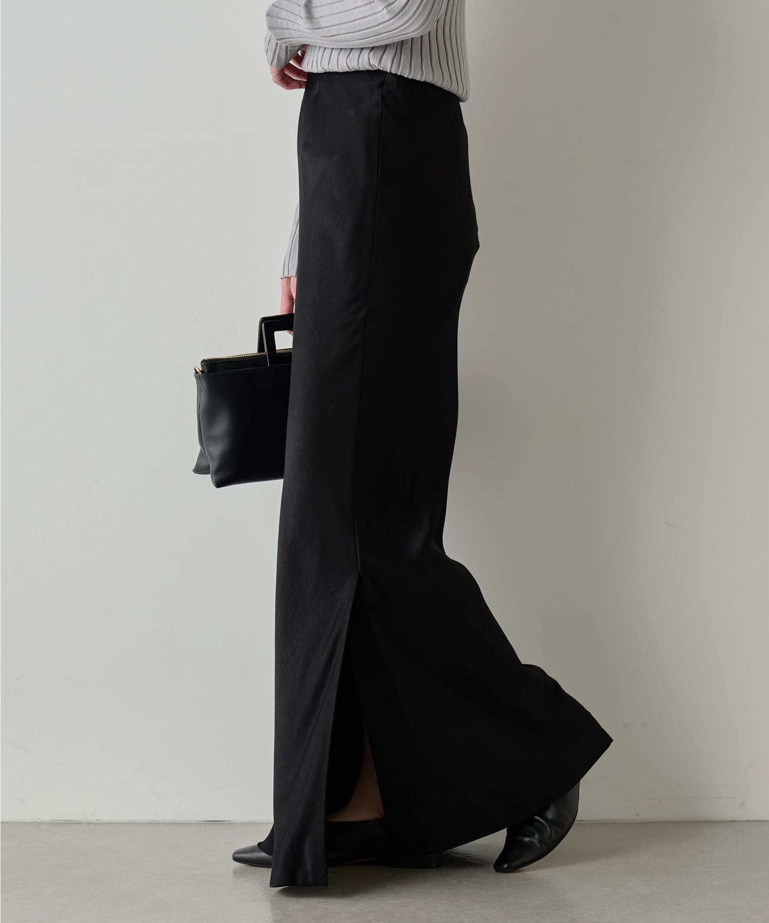 GALLARDAGALANTE｜NEWサテンスリットスカート | Rakuten Fashion