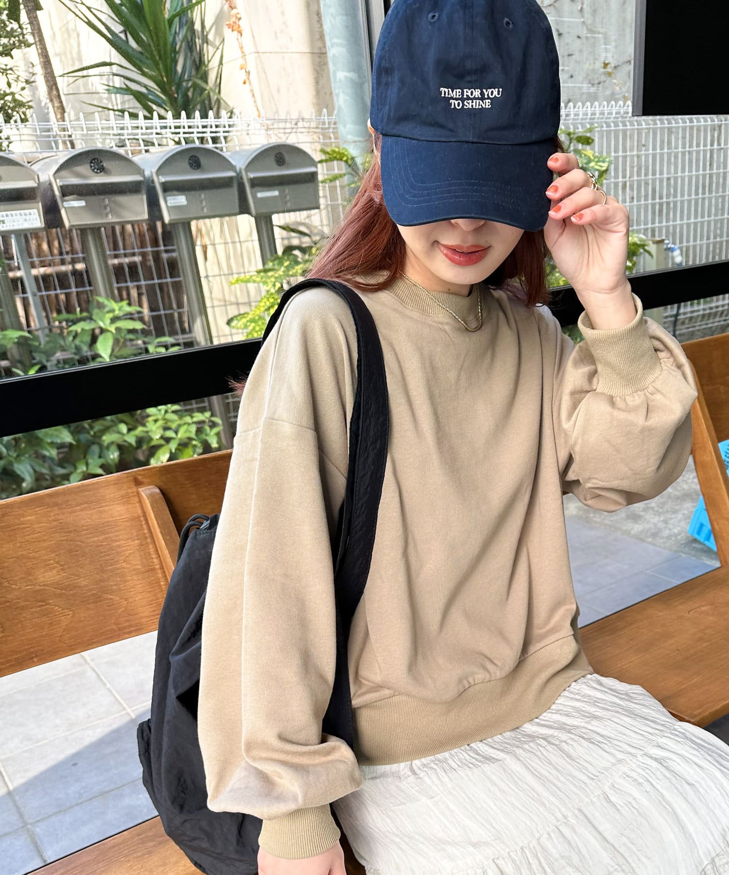 WEB限定】カラーボリュームスリーブスウェット | DISCOAT(ディスコート