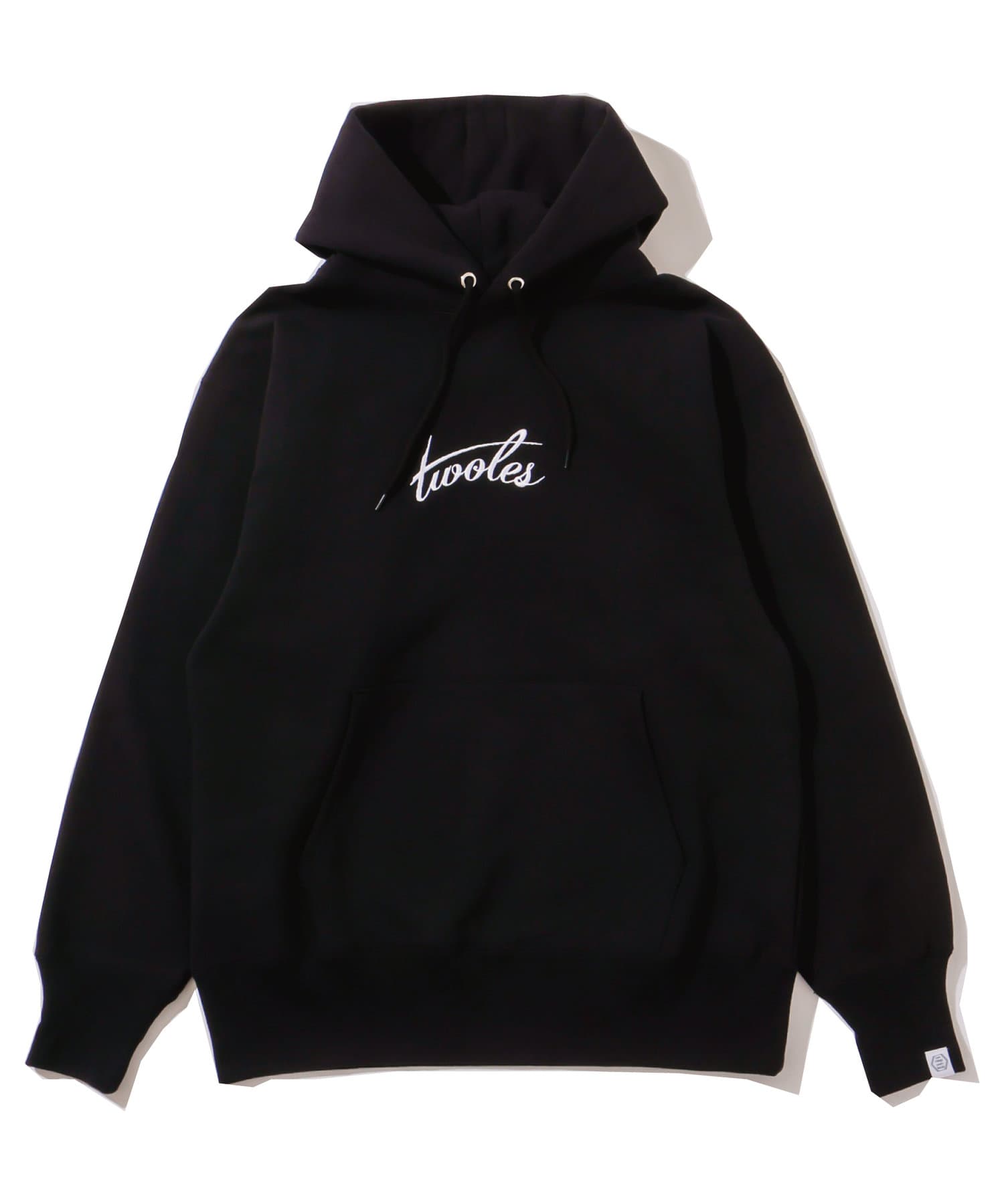OUTLET(アウトレット) 【twoles】ロゴ刺繍フーディ