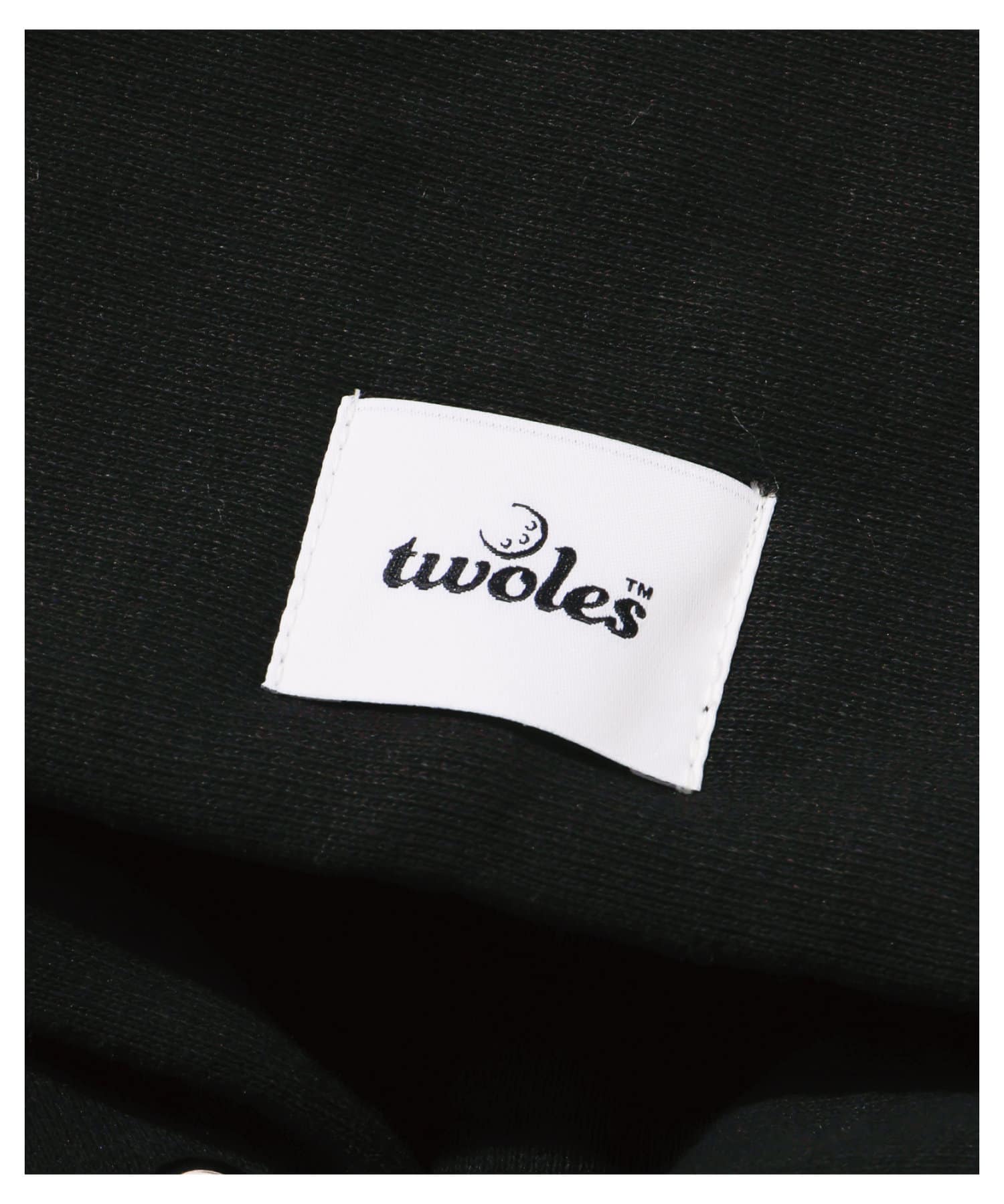 OUTLET(アウトレット) 【twoles】ロゴ刺繍フーディ