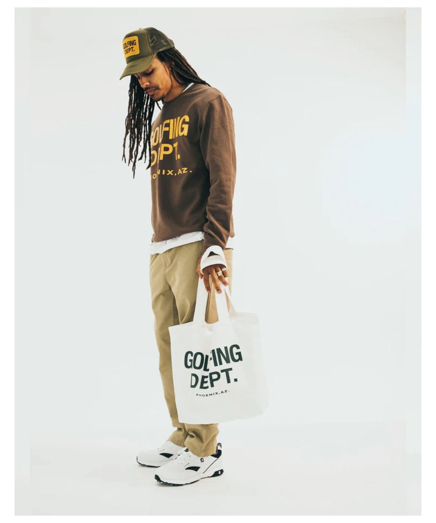 OUTLET(アウトレット) 【twoles】【DEVEREUX GOLF】LOGO SWEAT